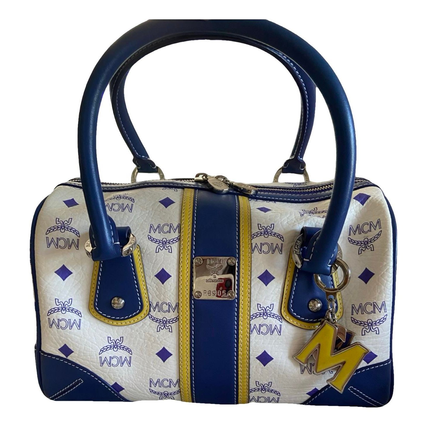 Boston leather handbag