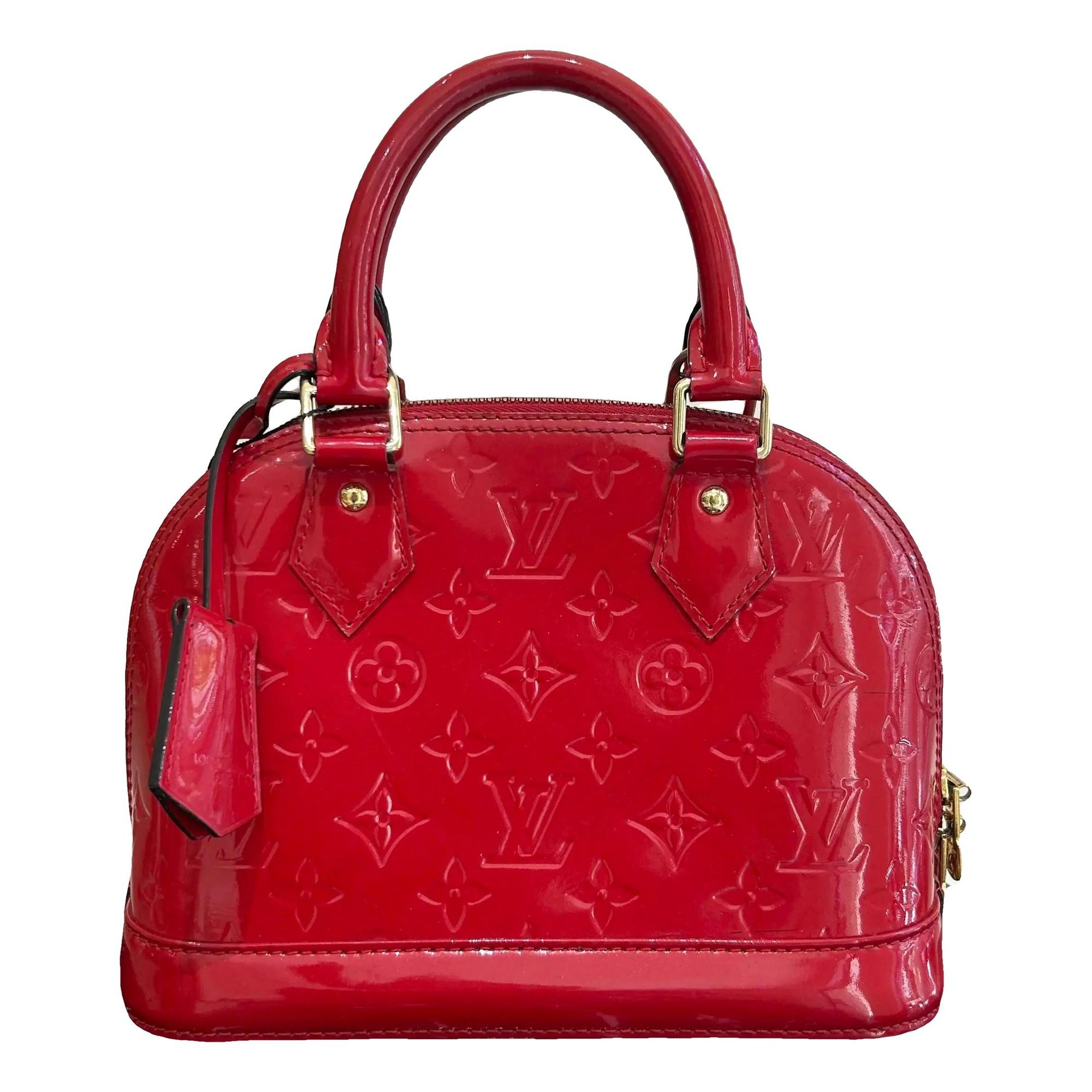 Alma BB patent leather mini bag