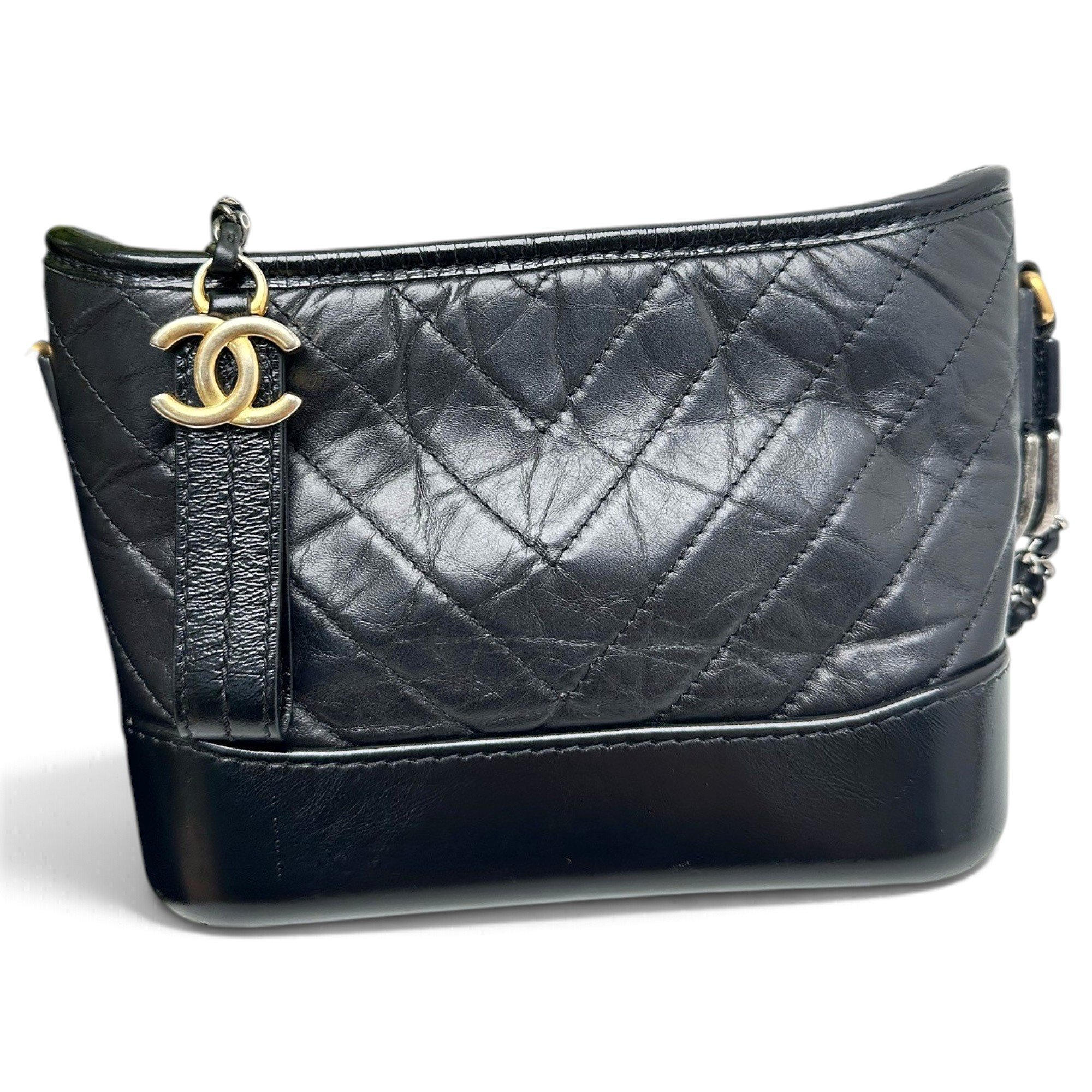 Gabrielle pony-style calfskin handbag