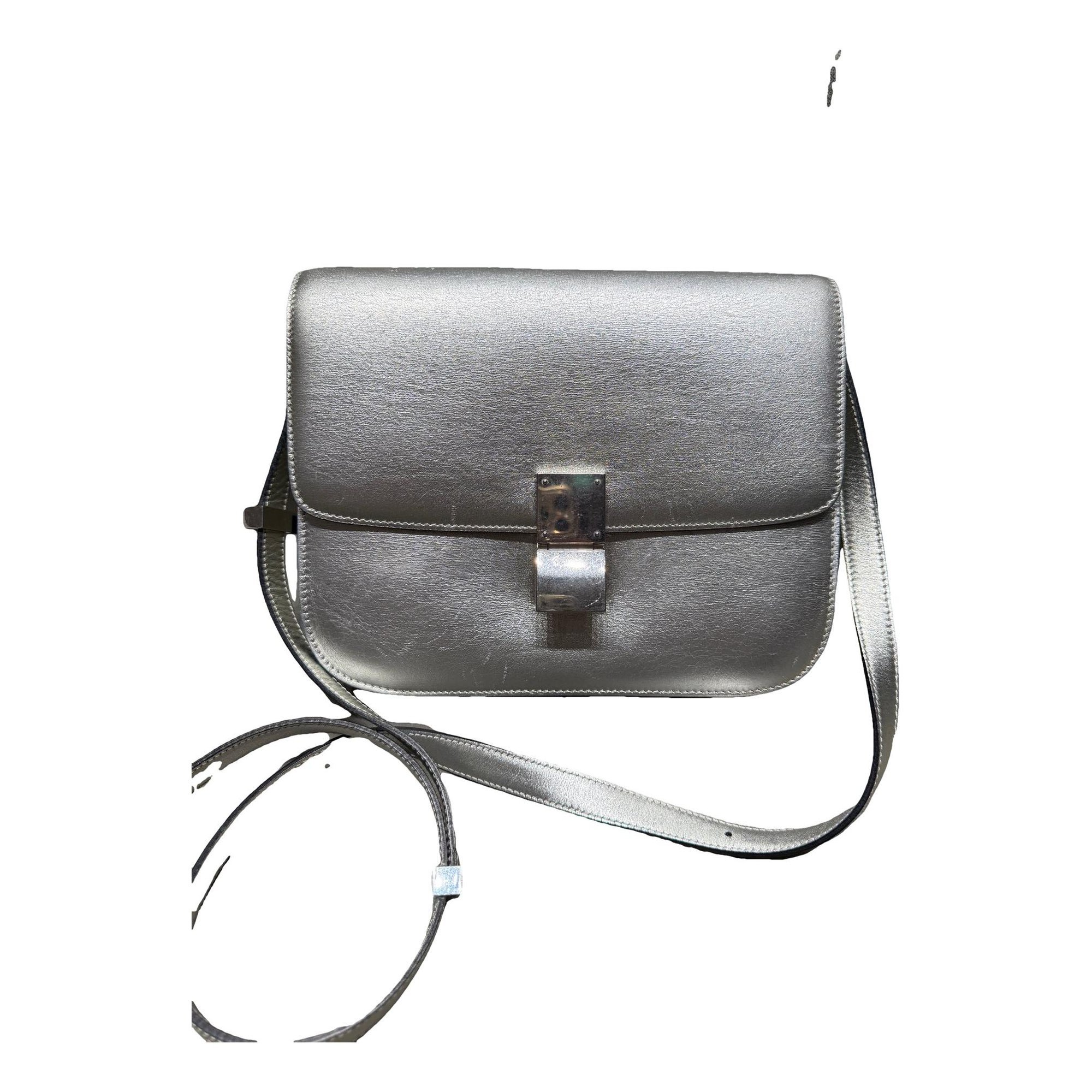 Classic leather crossbody bag