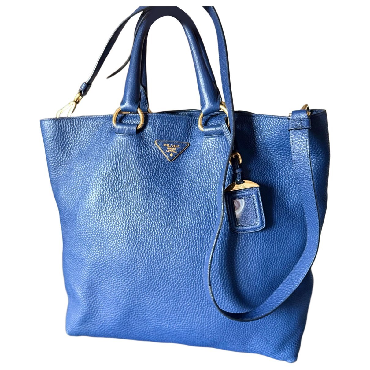 Monochrome leather tote