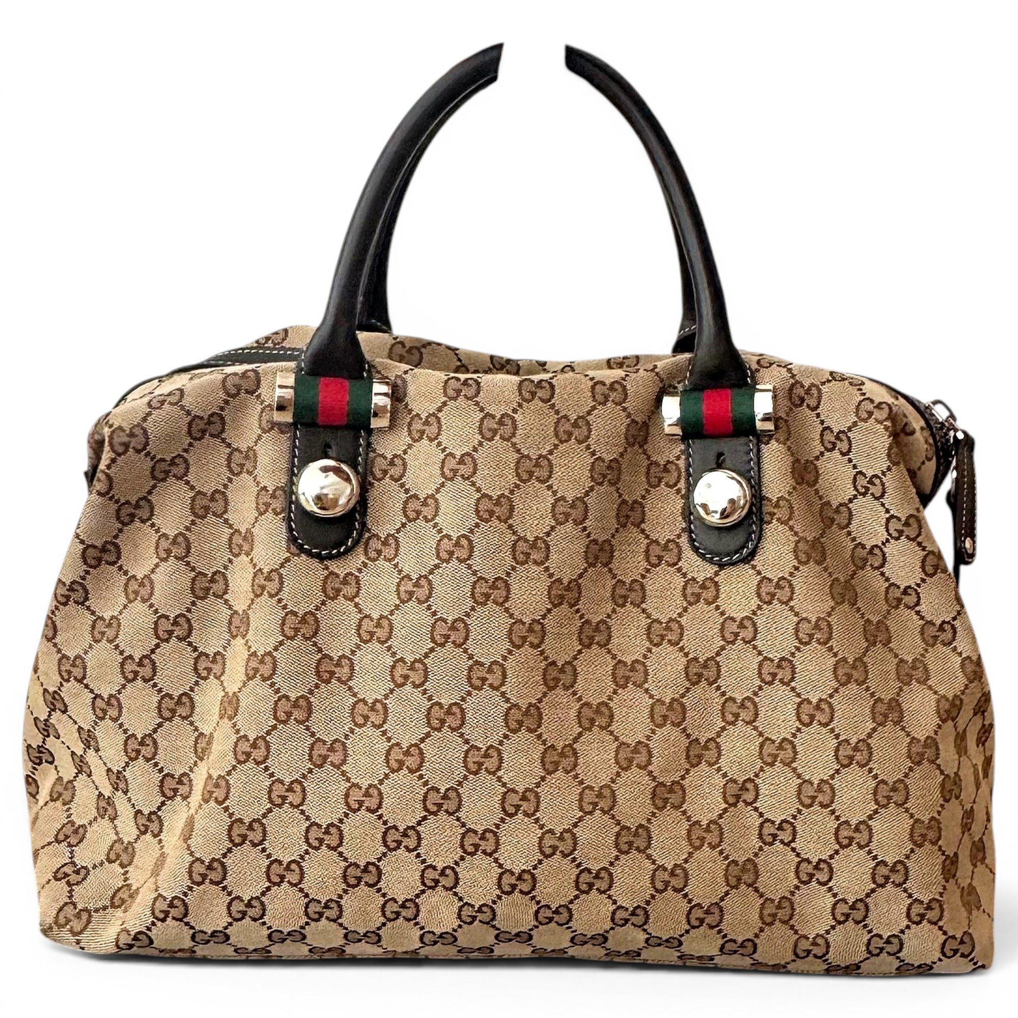 Boston cloth bowling bag