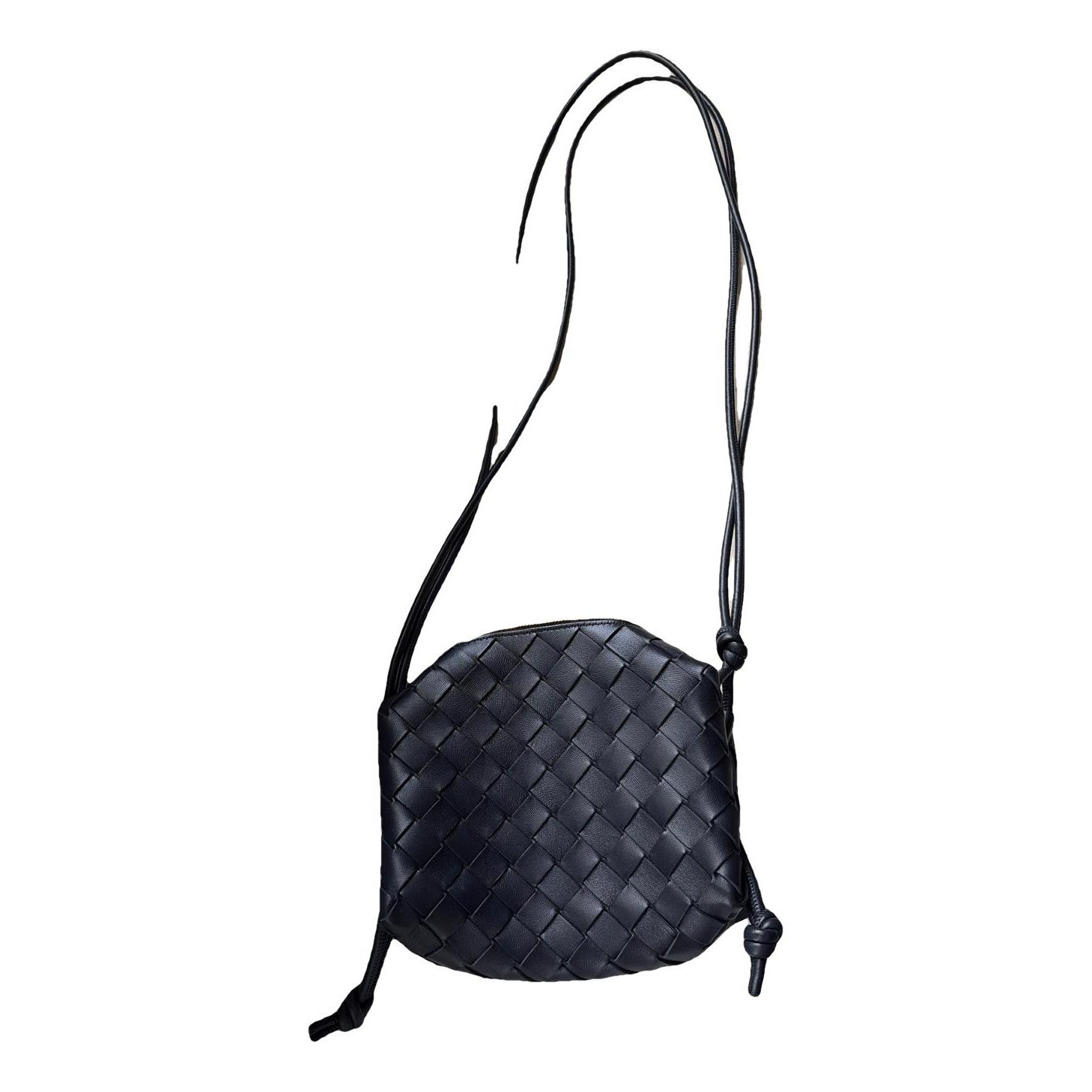 Loop leather crossbody bag