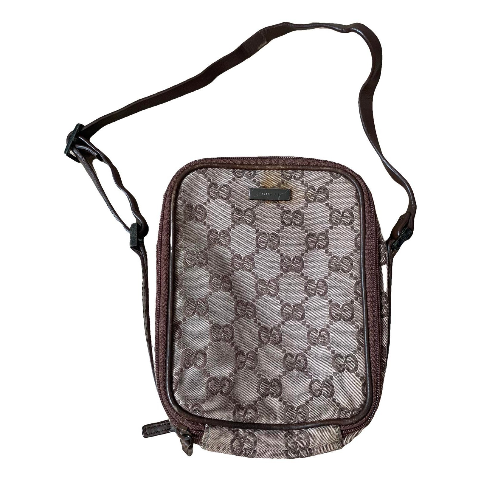 GG Marmont Zip Messenger leather crossbody bag