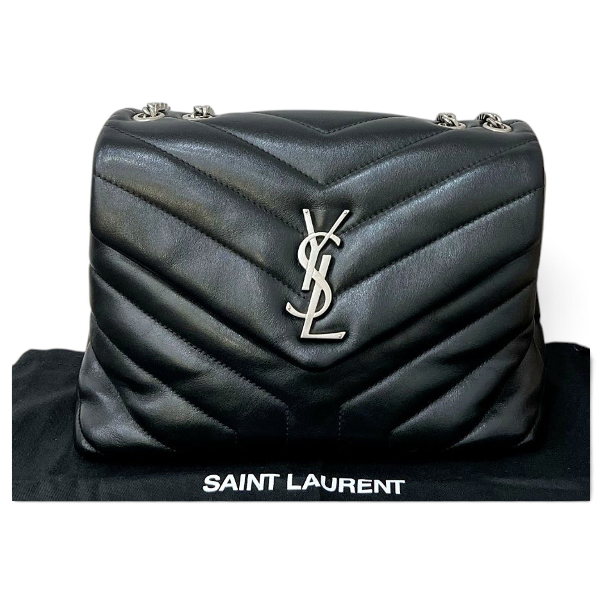 Loulou leather crossbody bag