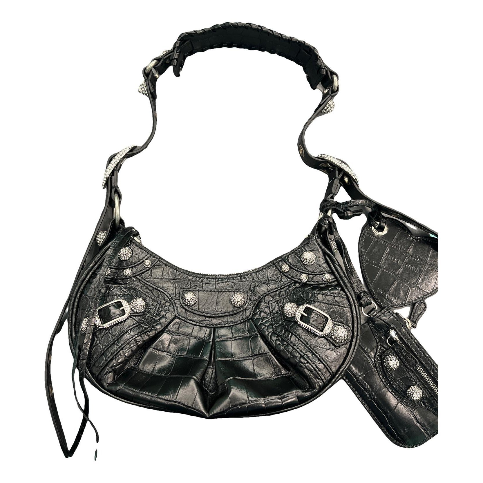 Balenciaga Le Cagole pony-style calfskin handbag