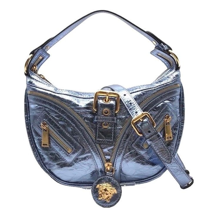 Versace La Medusa leather handbag