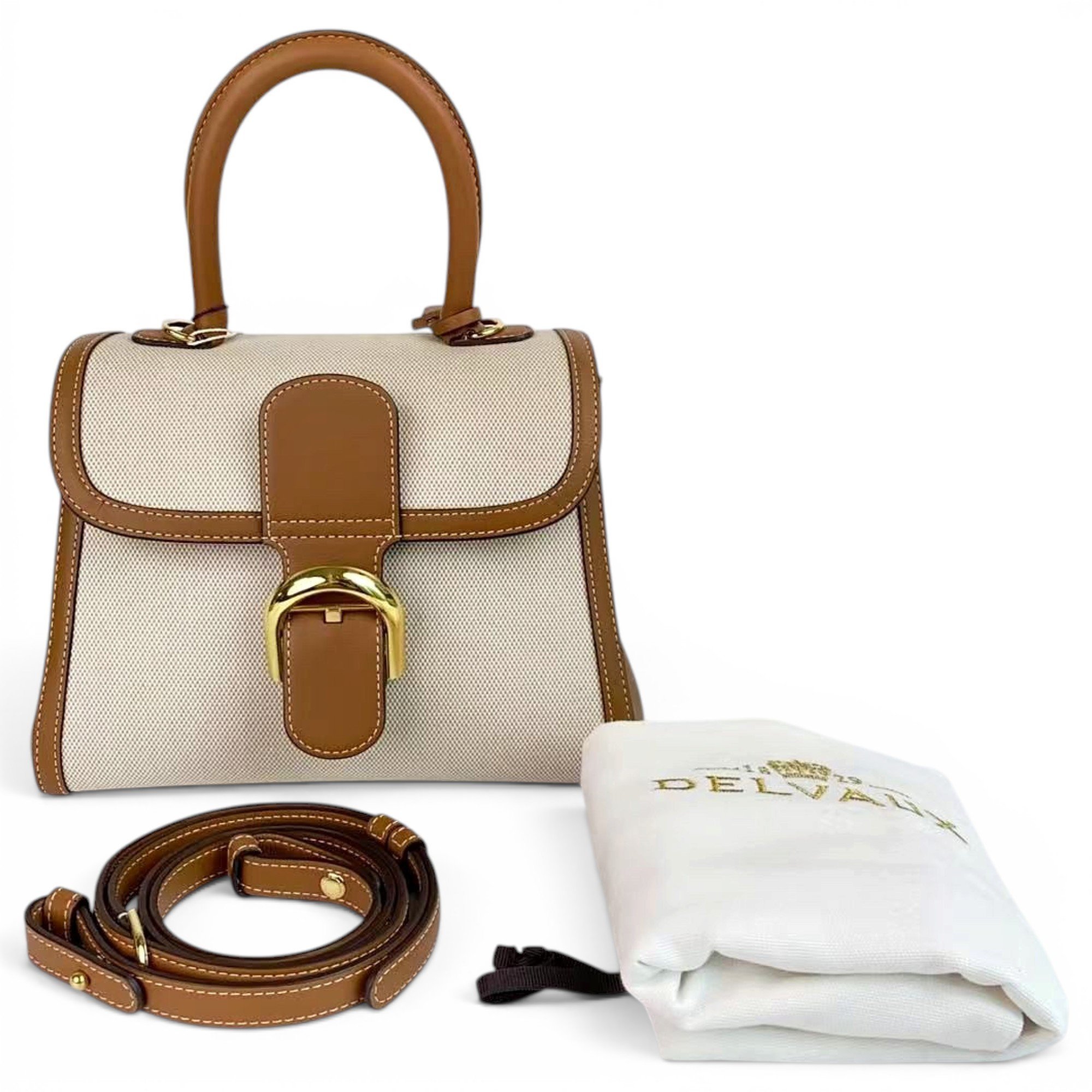 Brillant cloth handbag