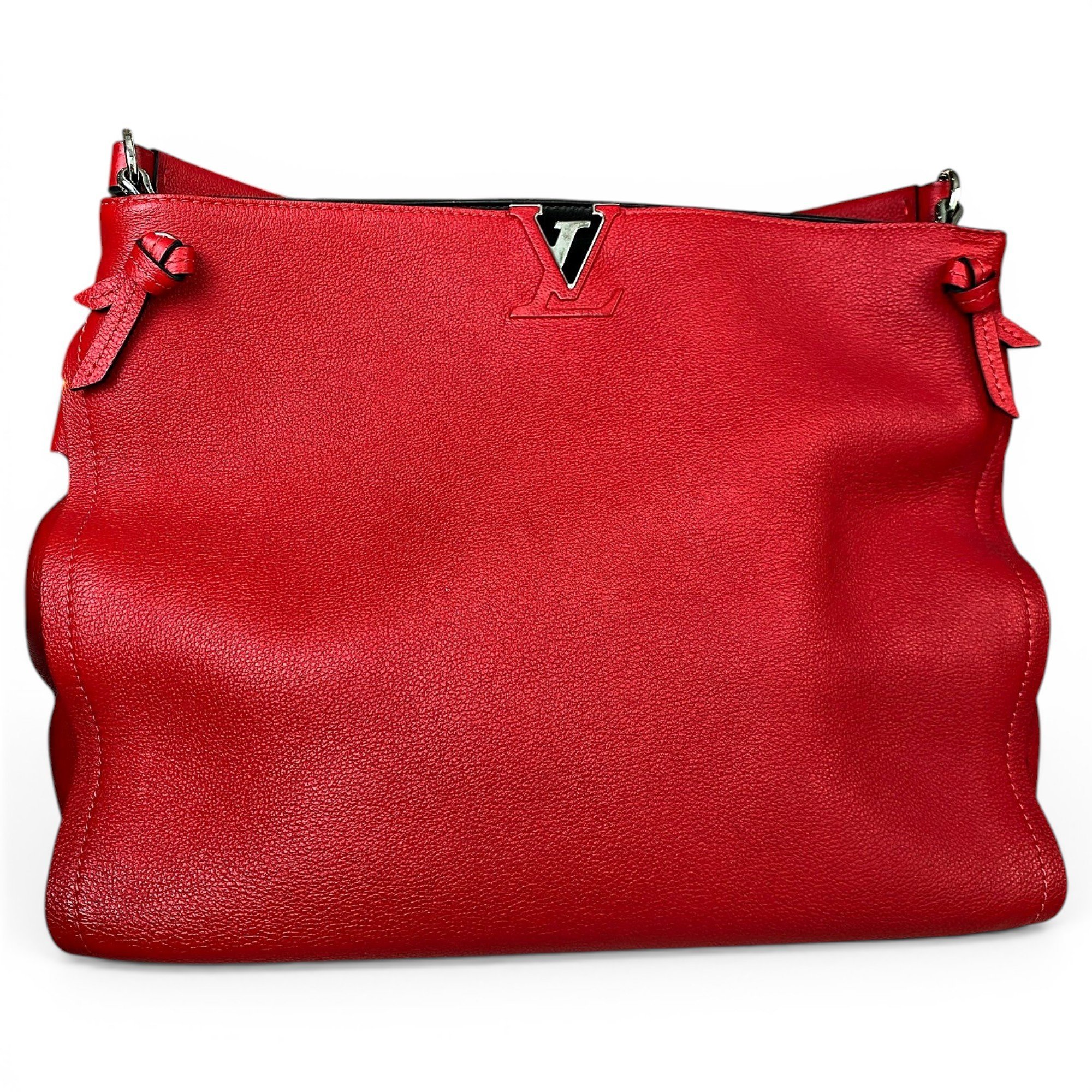 Capucines leather handbag
