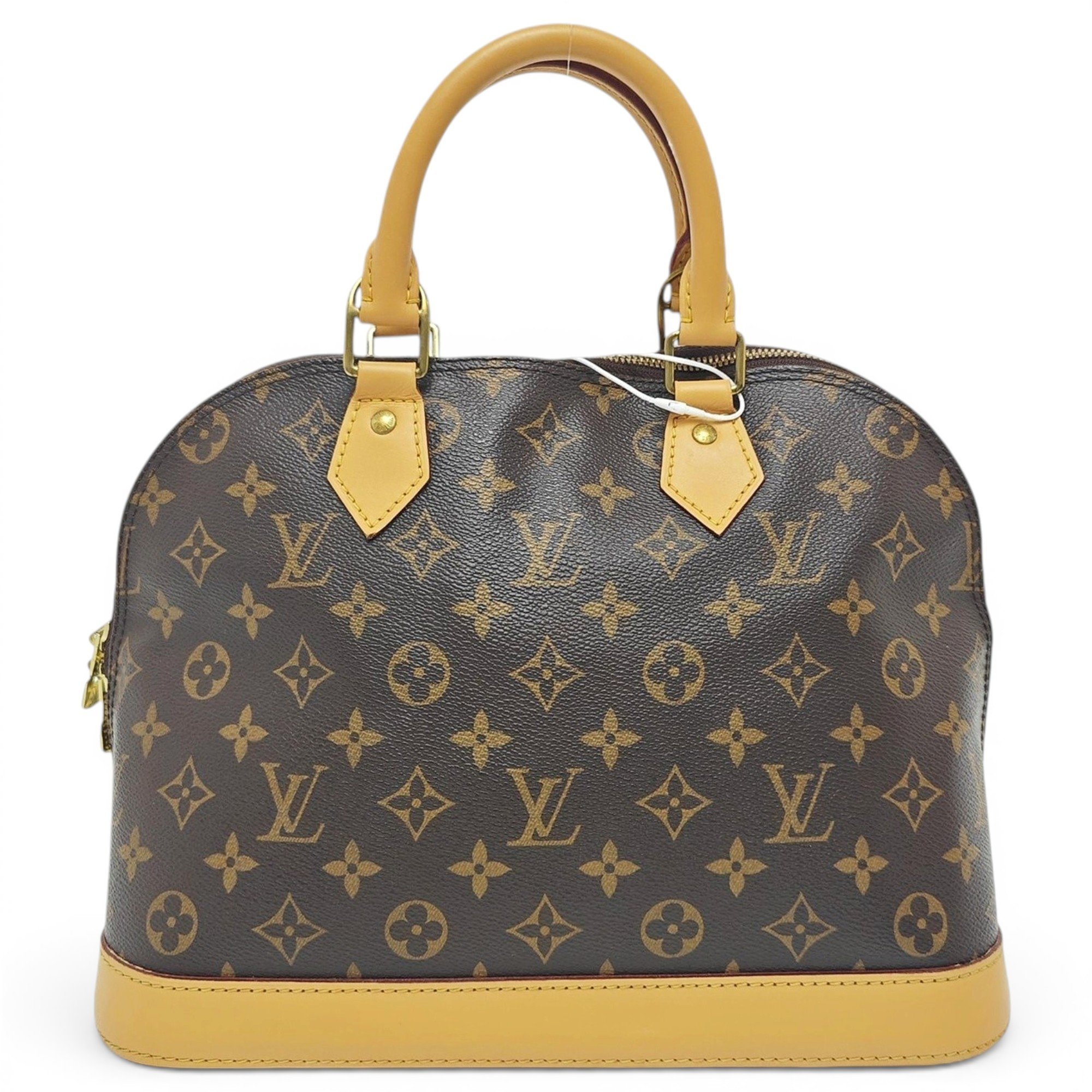 Alma leather handbag