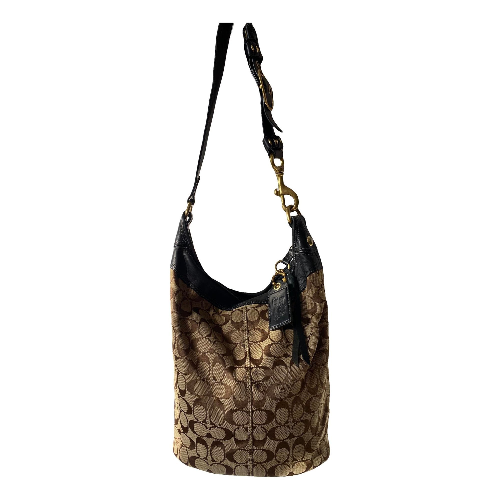 Signature Sufflette cloth handbag