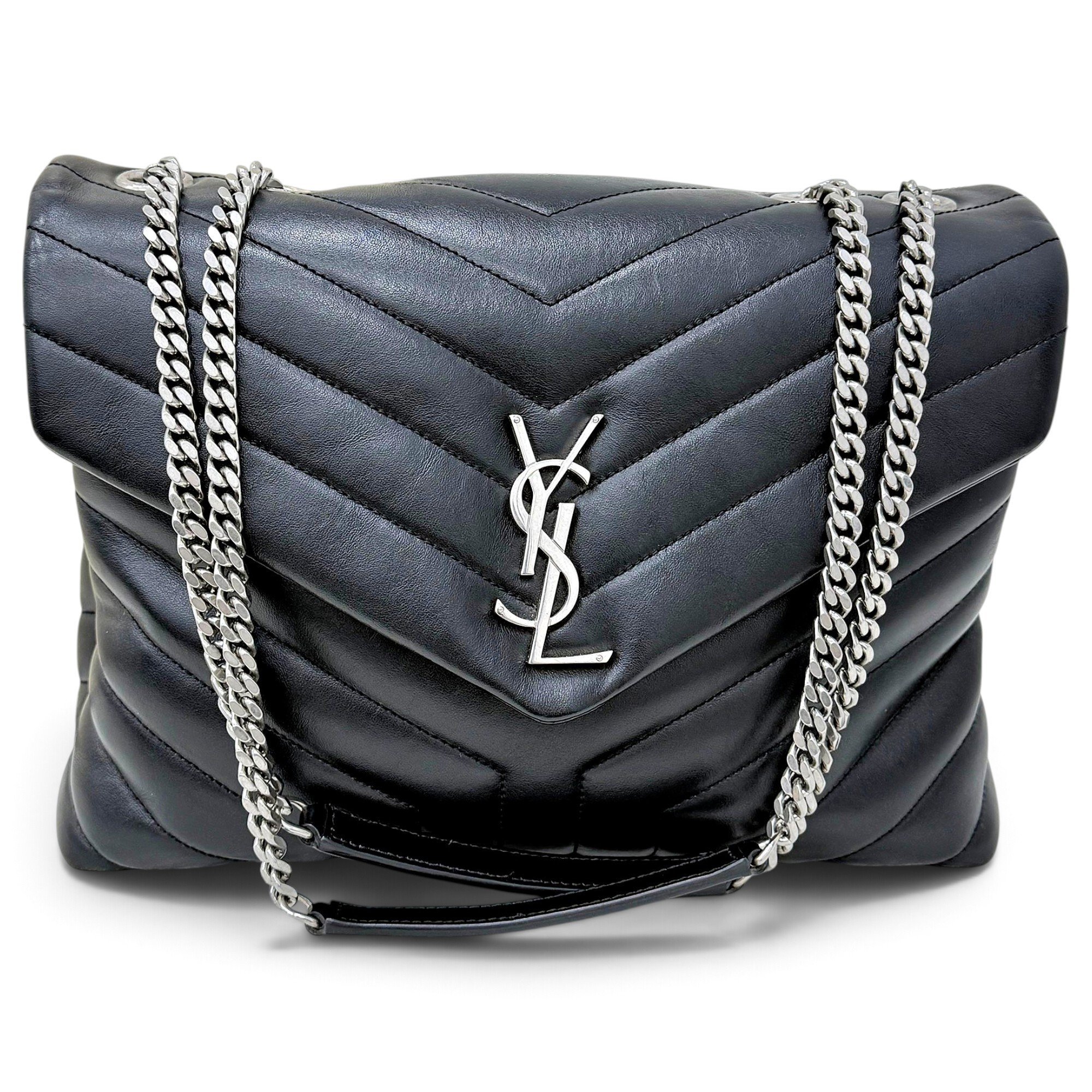Loulou leather handbag