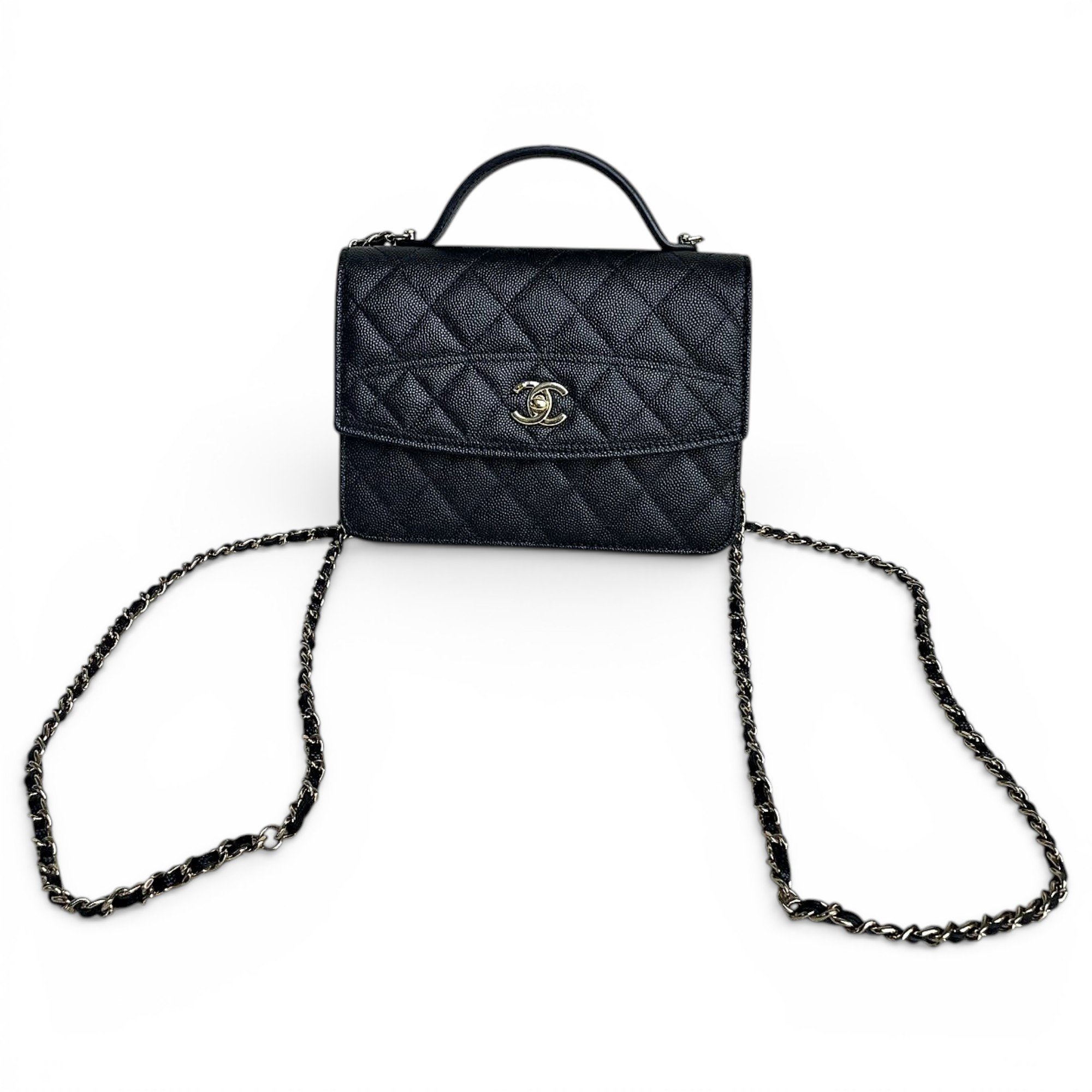 Leather handbag