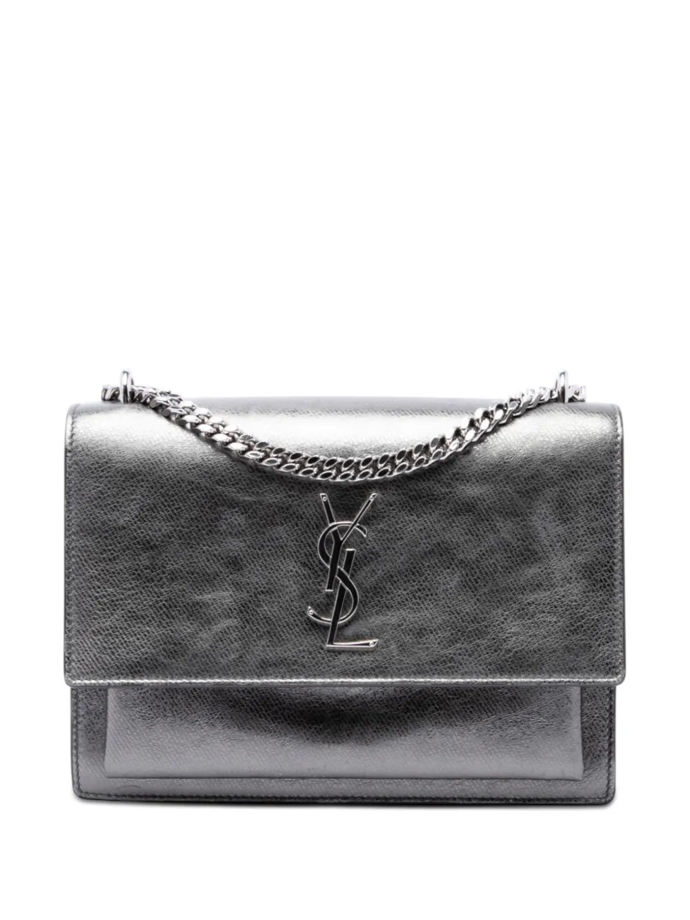 2016 Medium Metallic Calfskin Monogram Sunset crossbody bag
