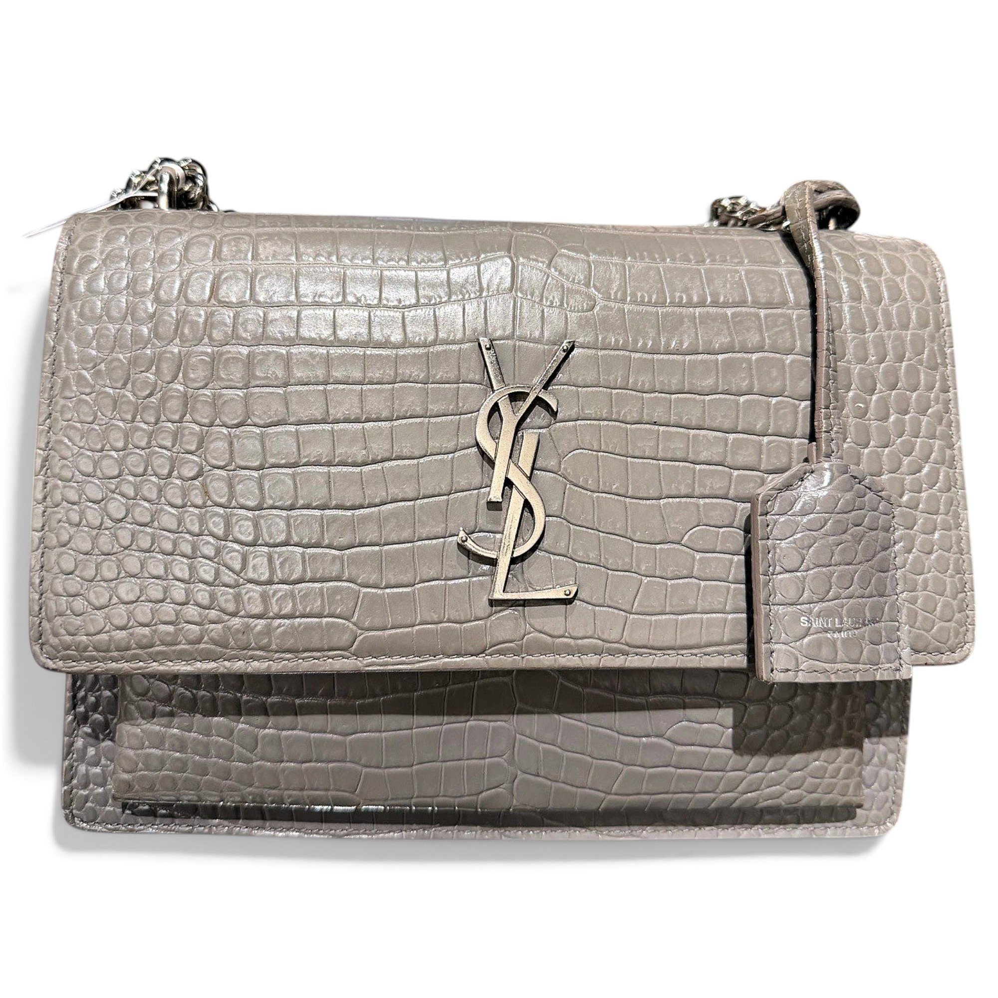 Sunset leather handbag