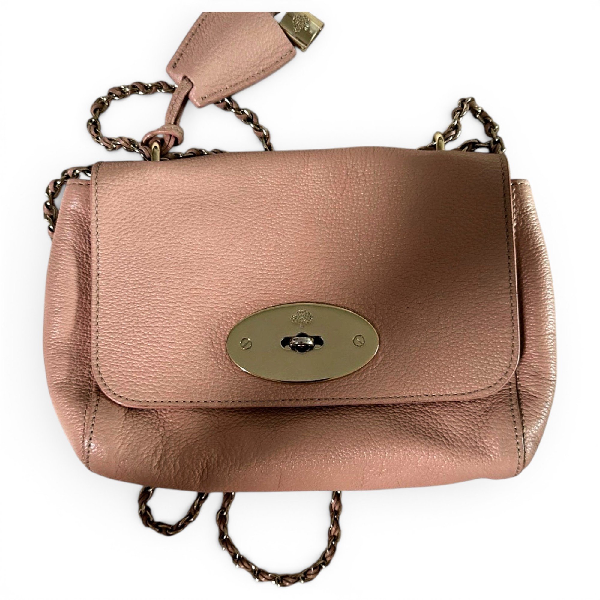 Lily leather handbag