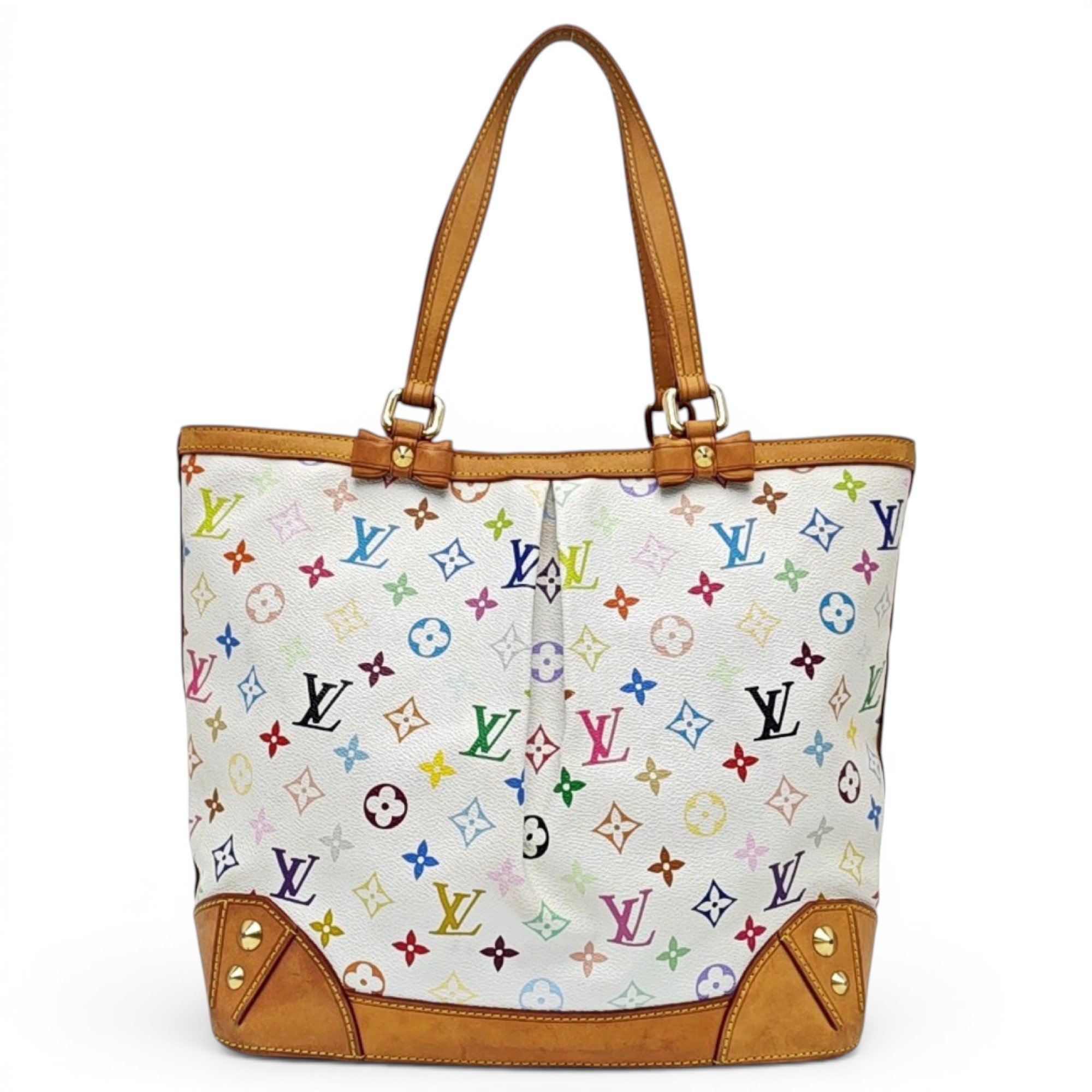 Audra leather handbag