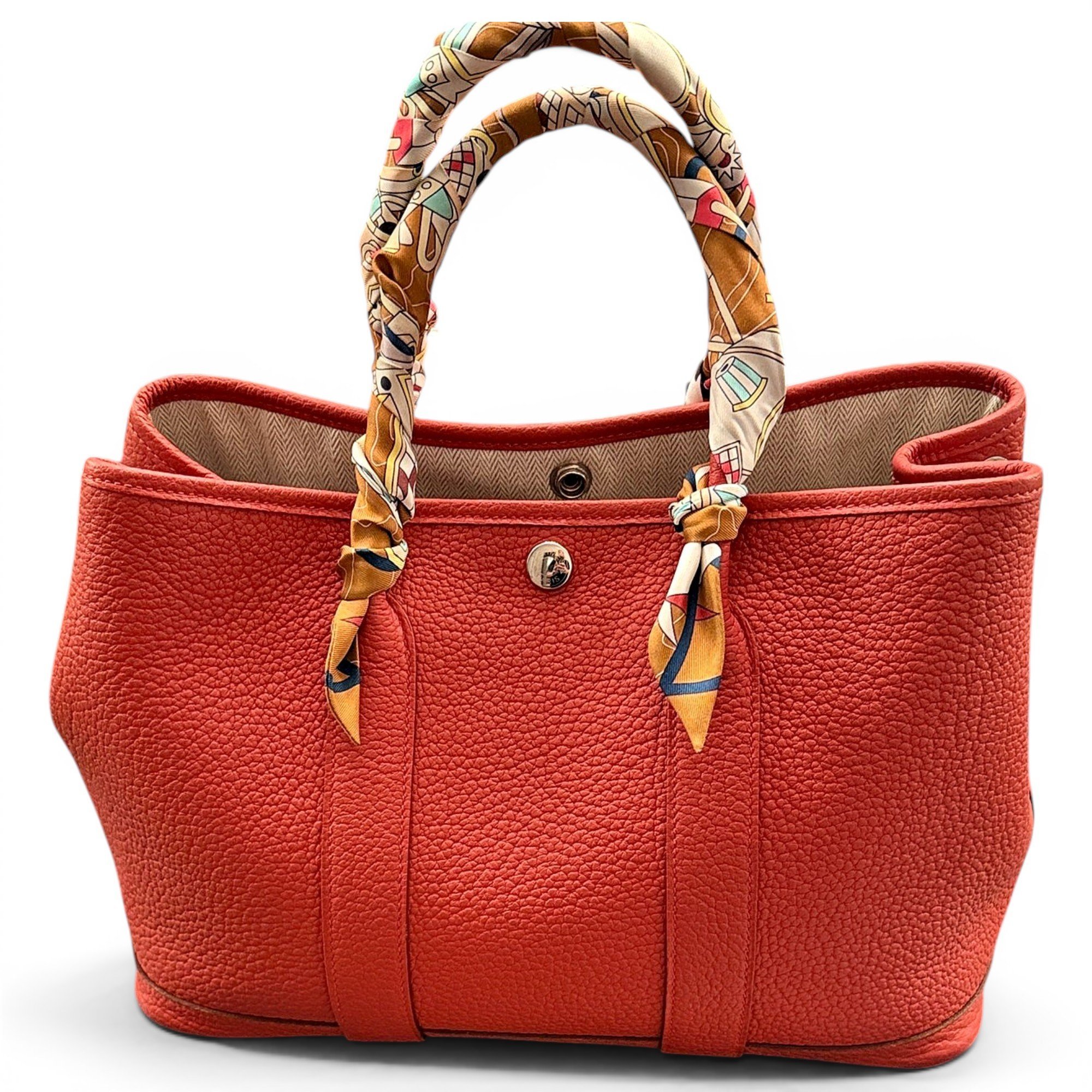 Garden Party leather tote
