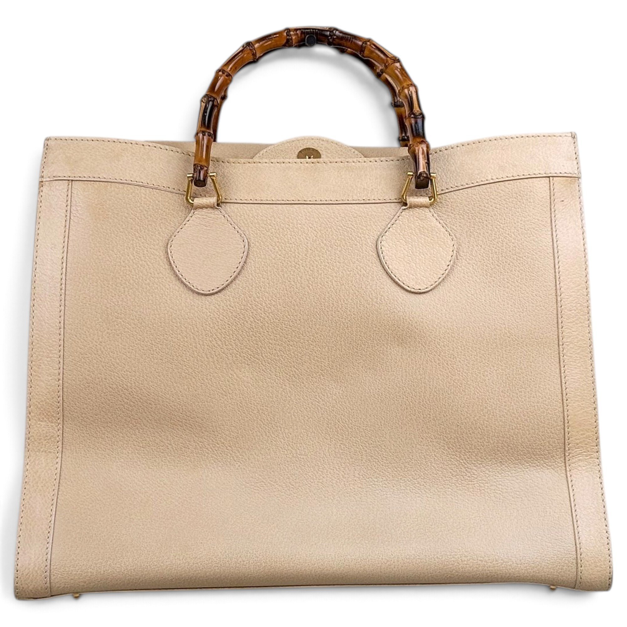 Diana Bamboo leather tote