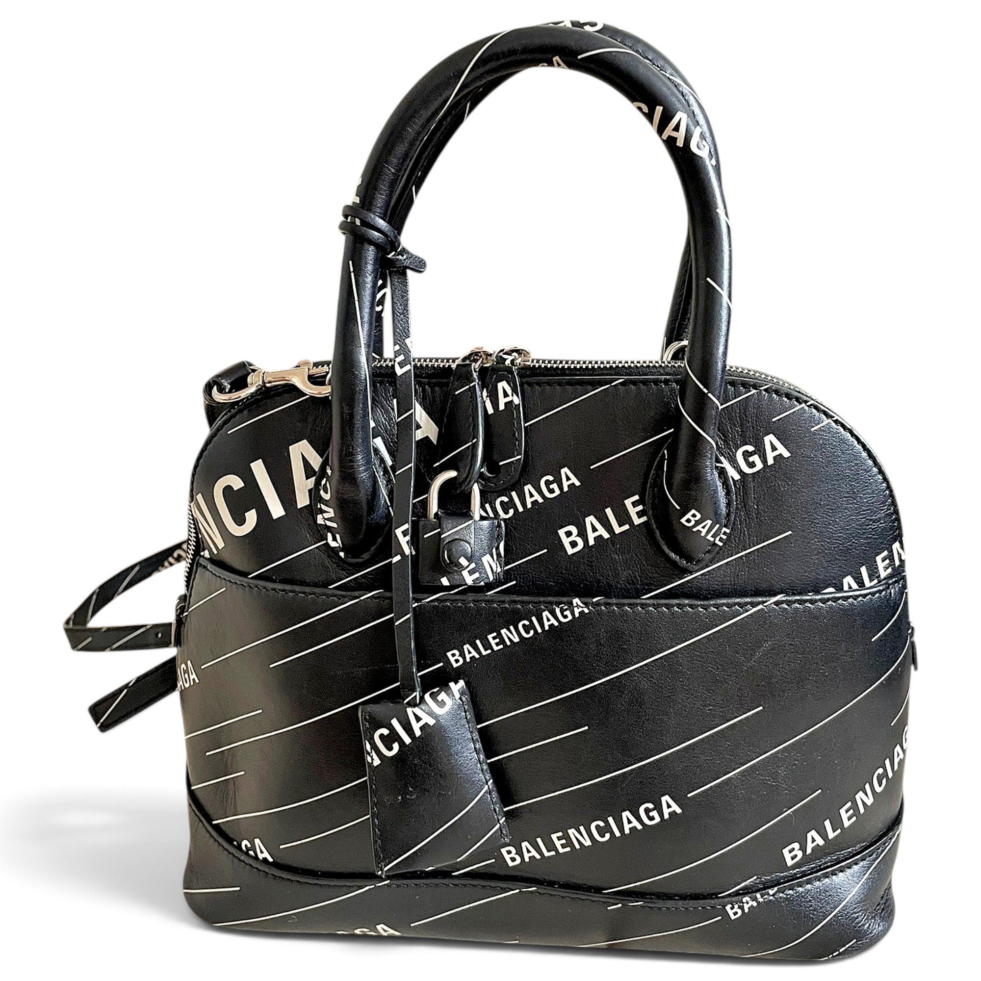 Ville Top Handle leather handbag