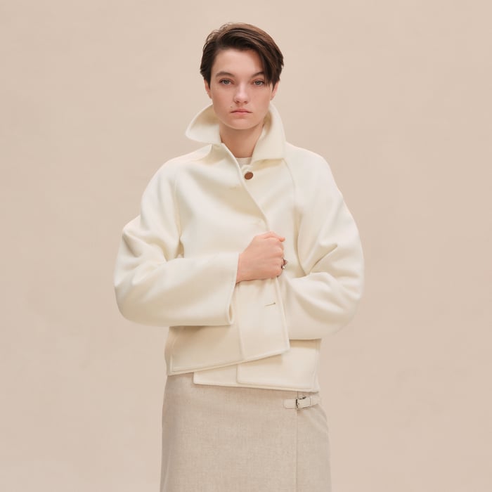 Blanc Naturel Cashmere Jacket