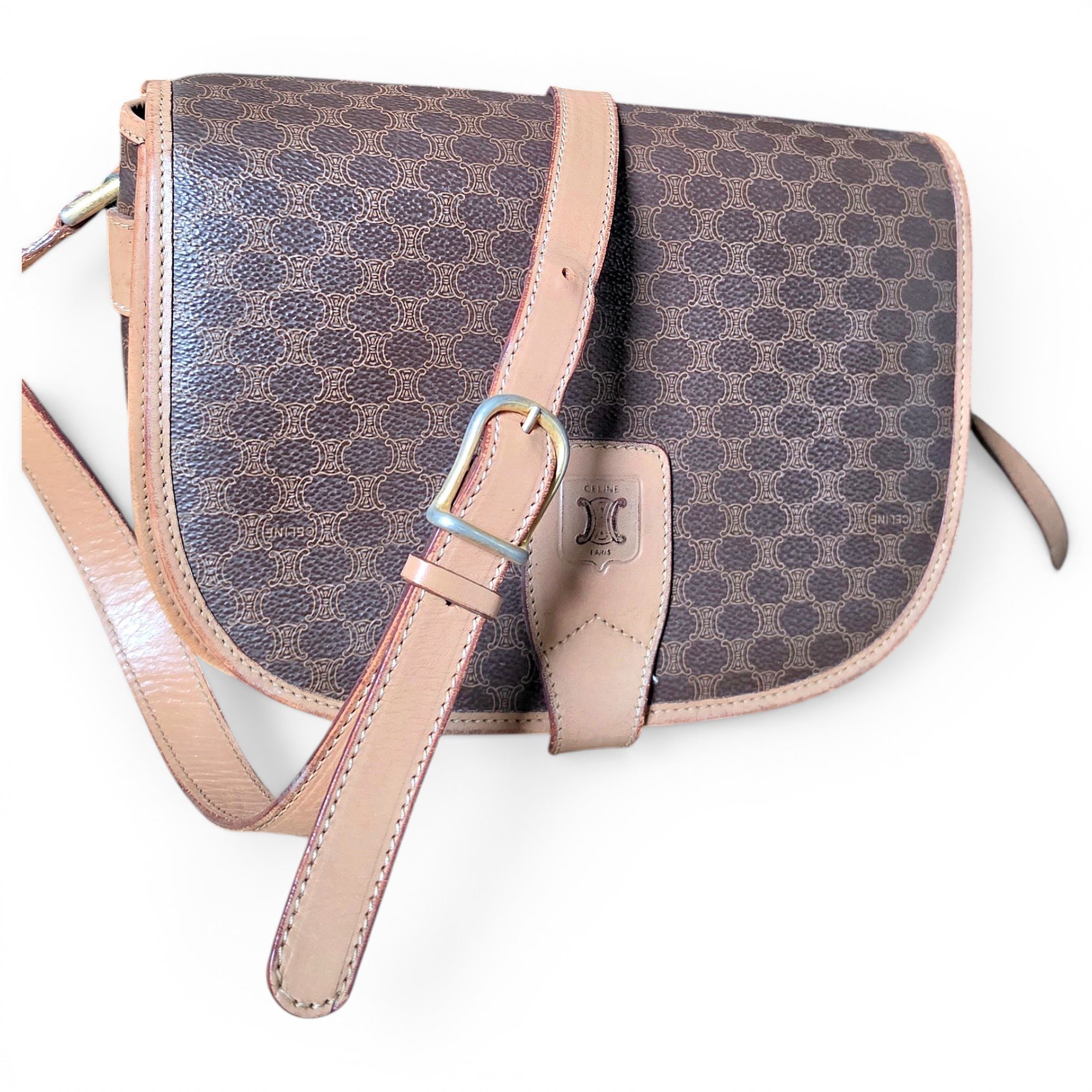 Leather crossbody bag
