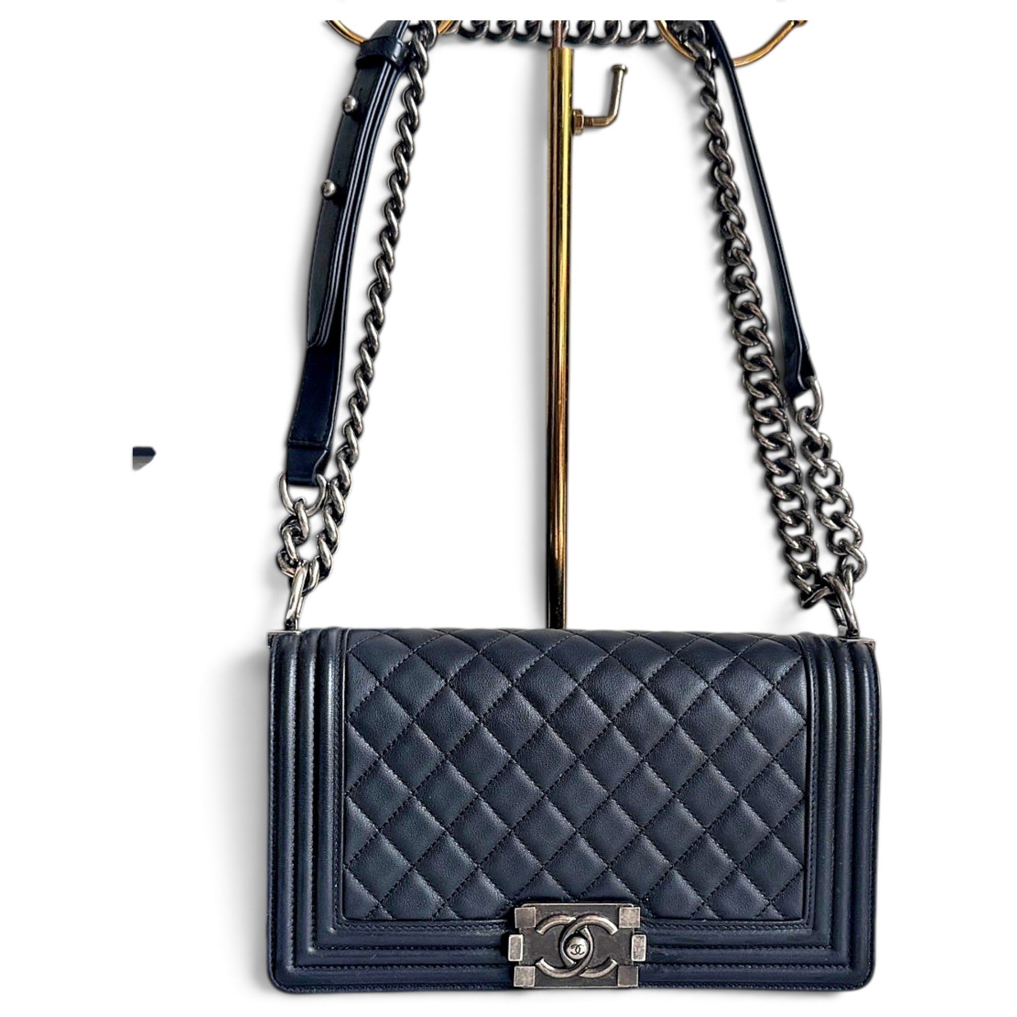 Boy leather handbag