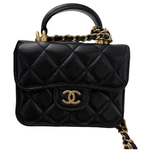Timeless Classique Top Handle leather handbag