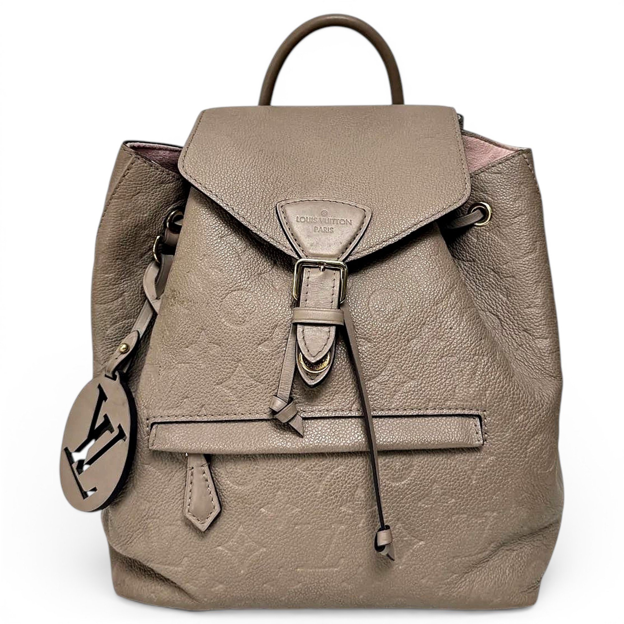 Montsouris leather backpack
