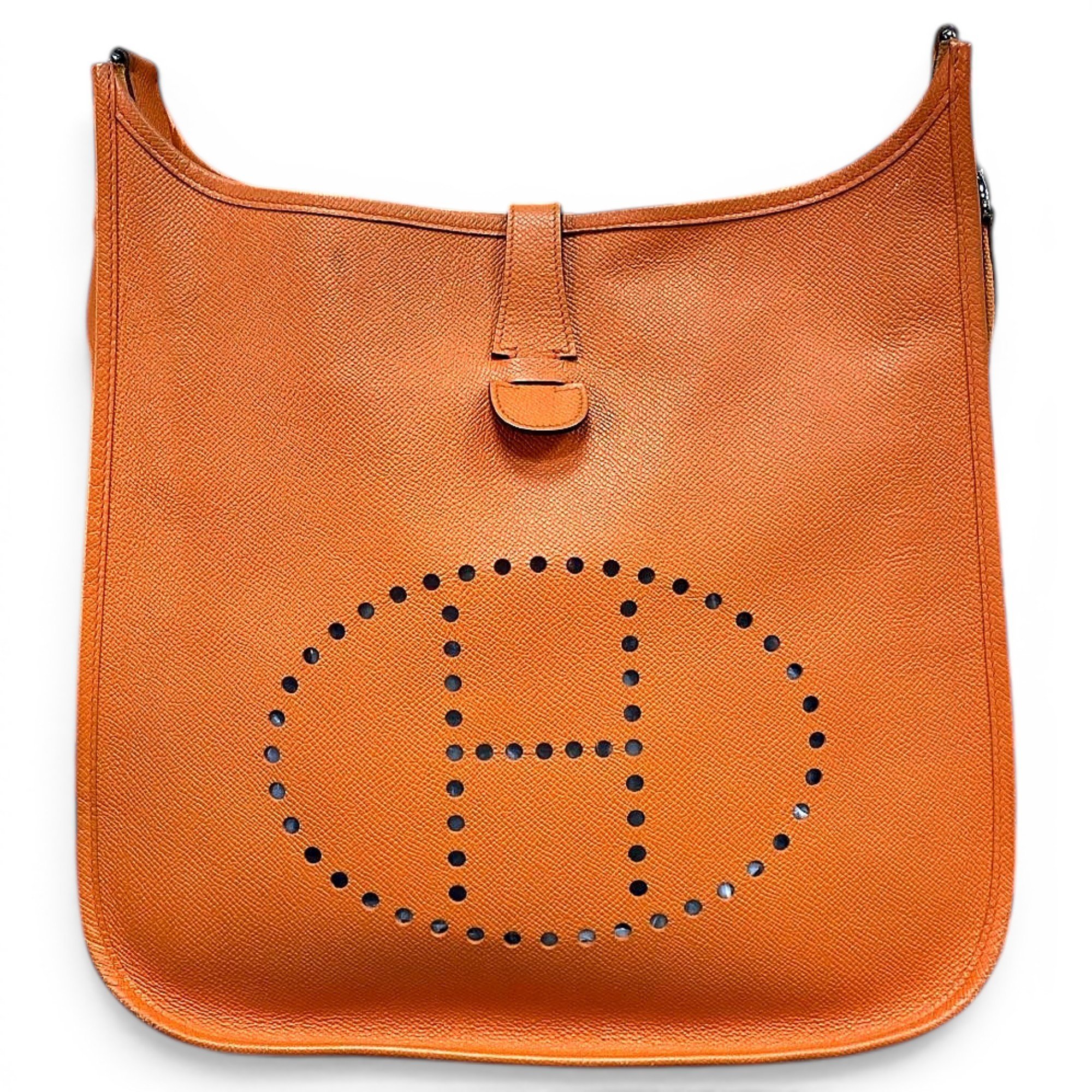Evelyne leather handbag