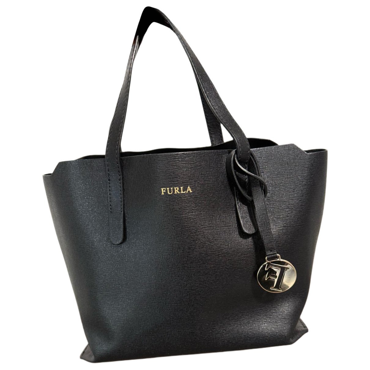 Leather tote