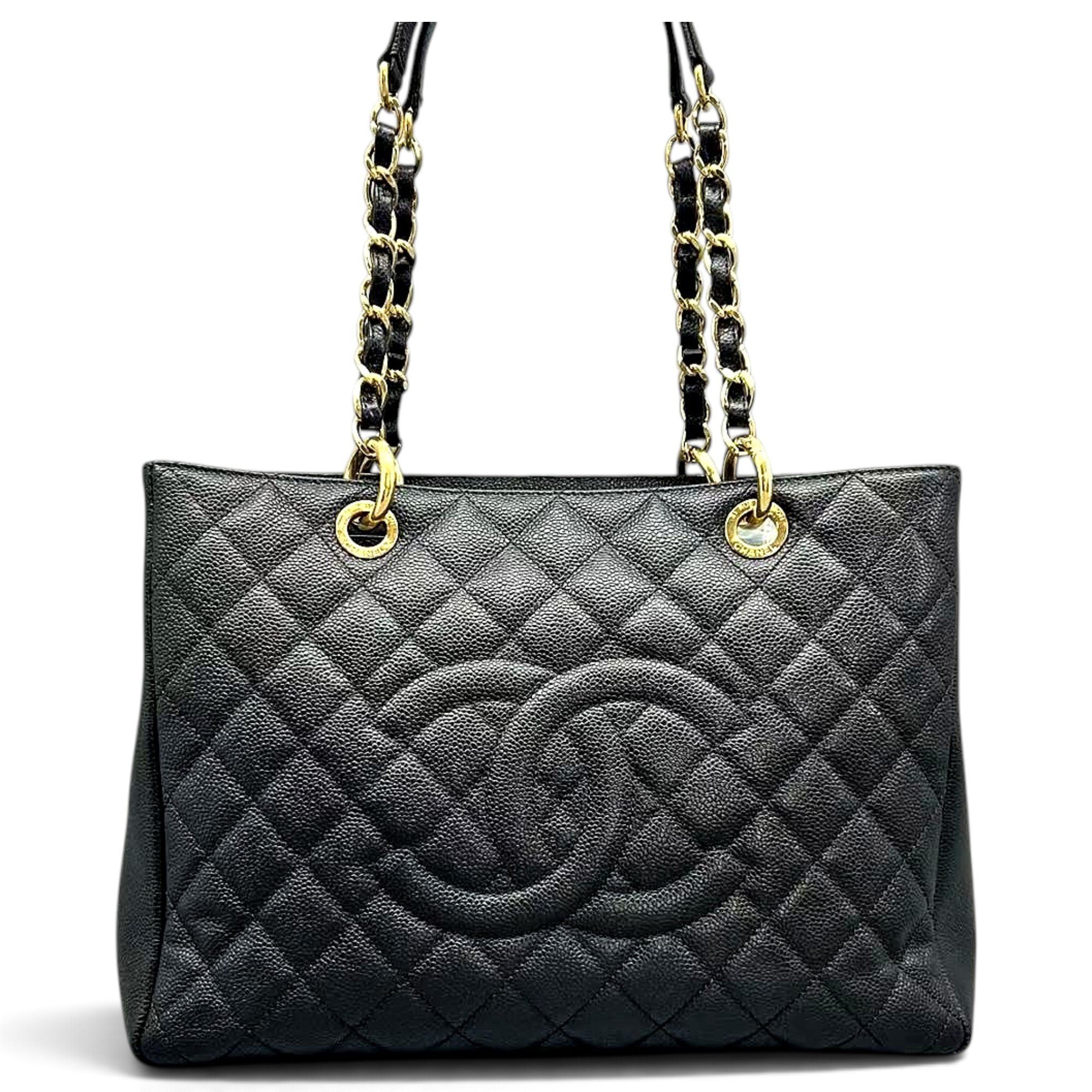 Grand shopping leather tote