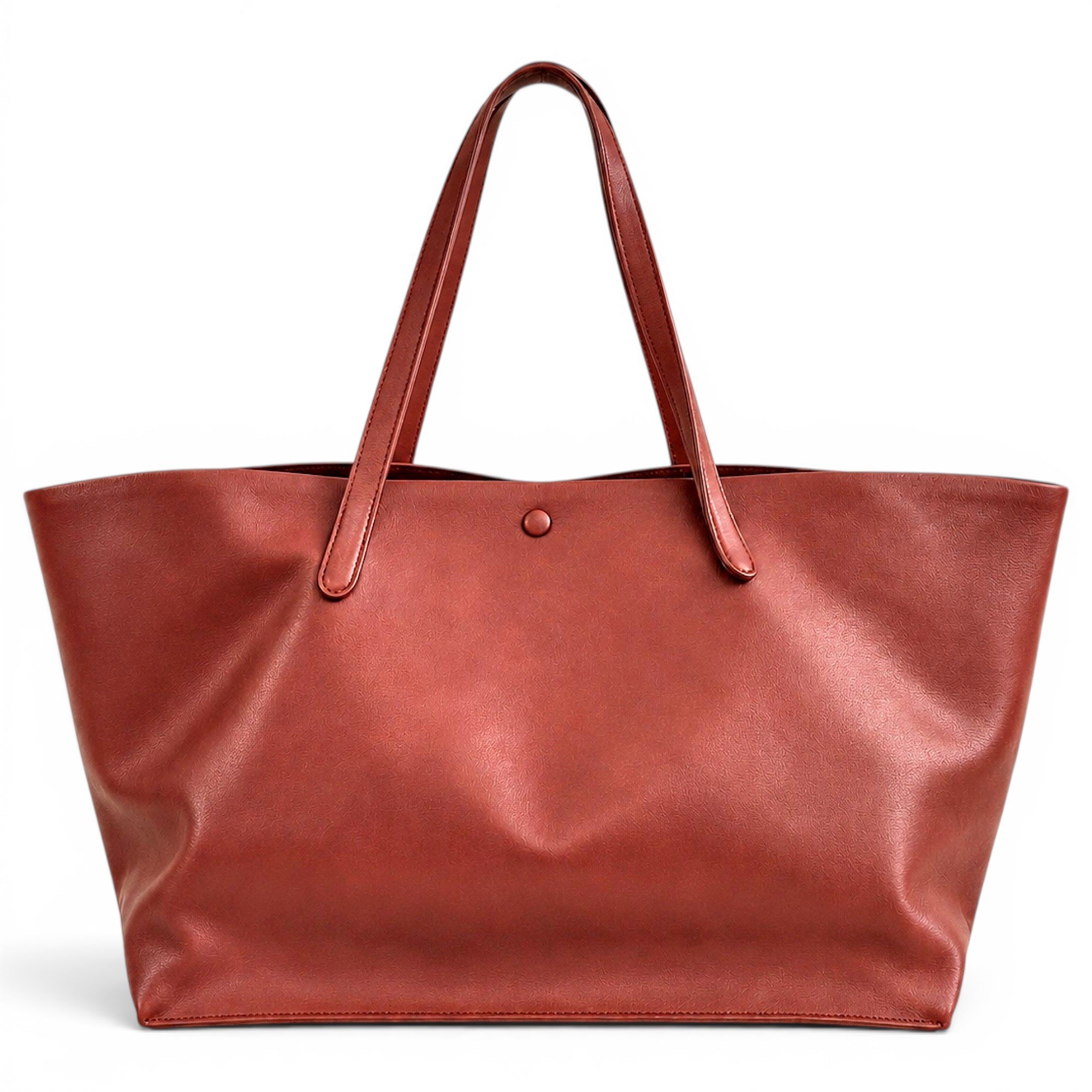 Idaho leather tote
