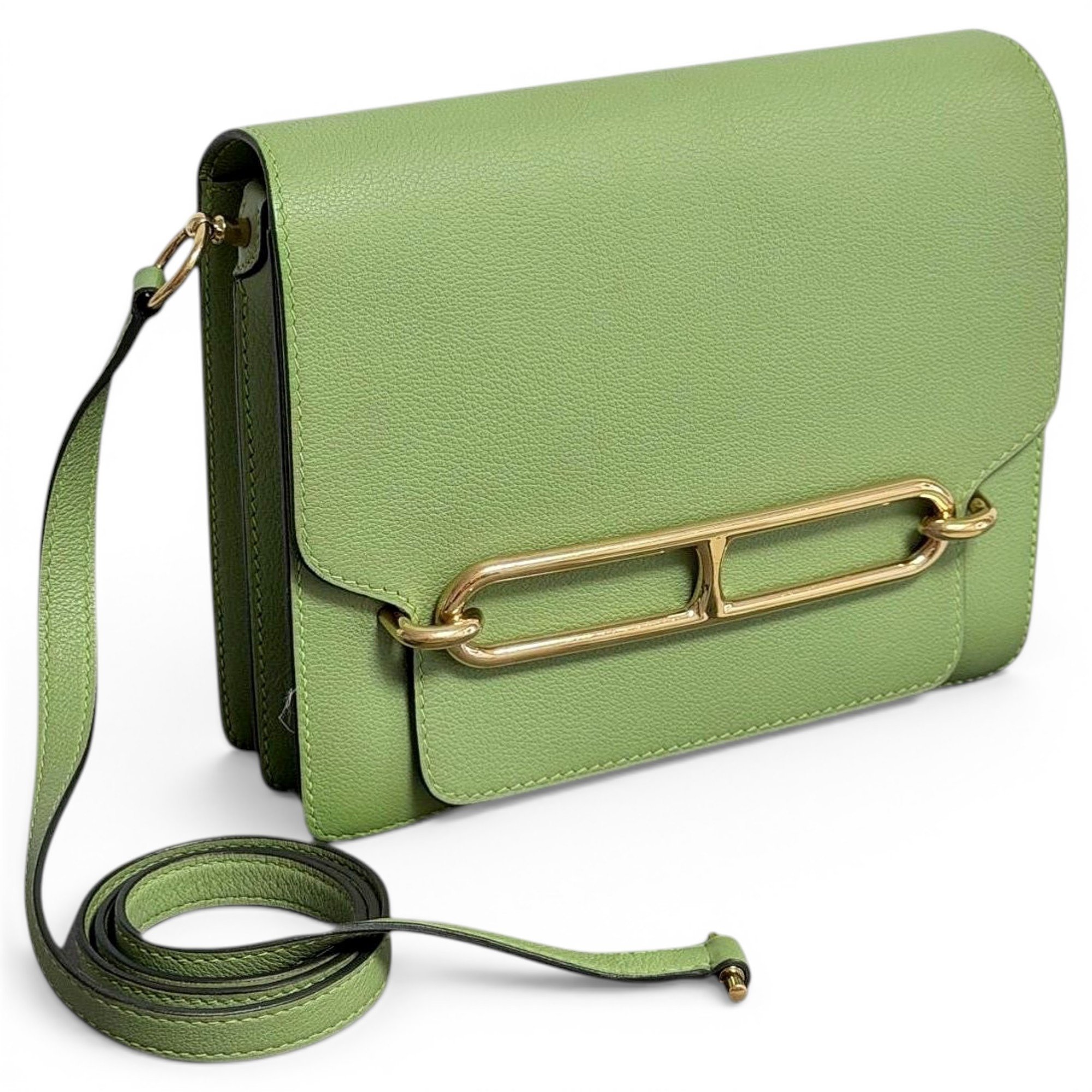 Roulis leather handbag