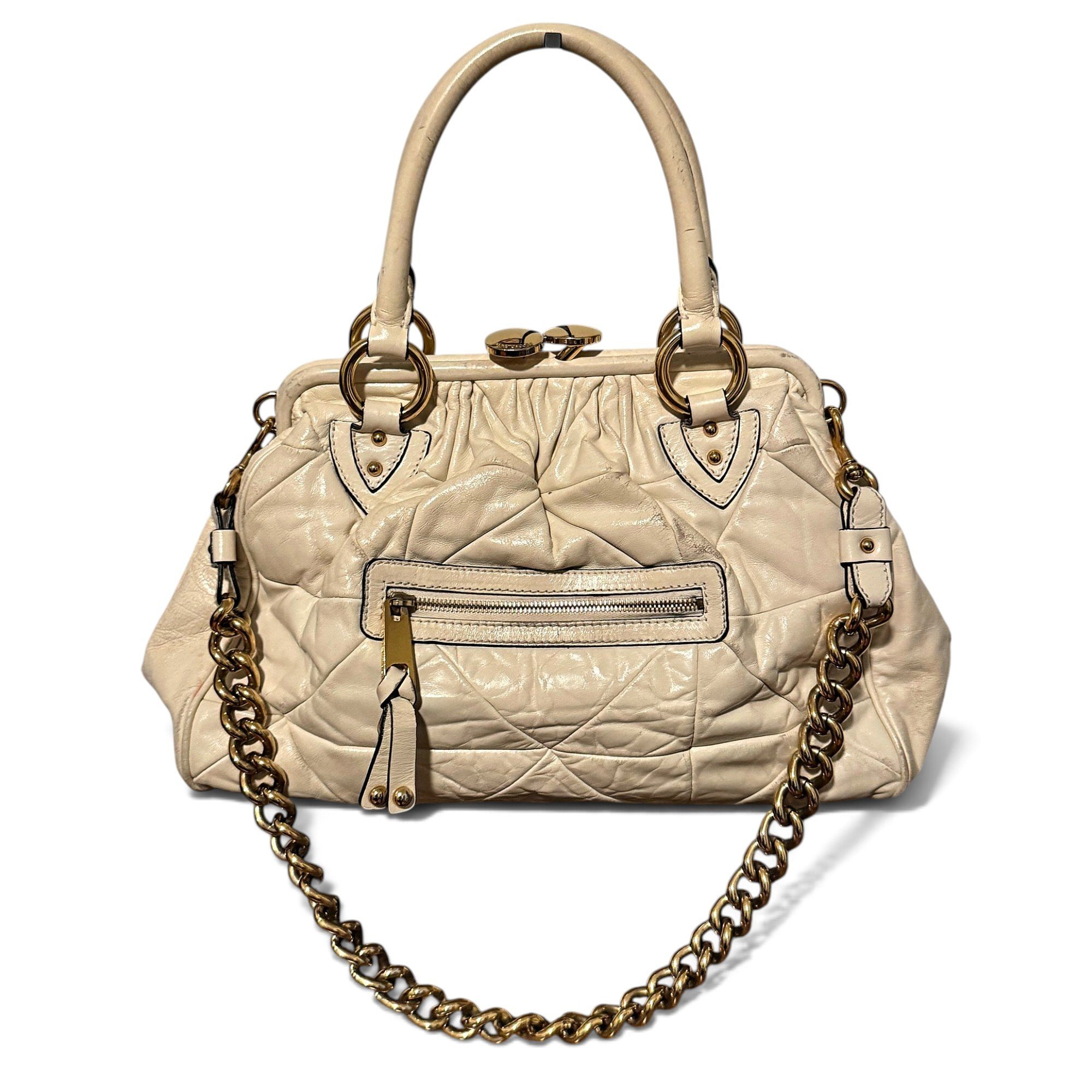 Stam leather handbag
