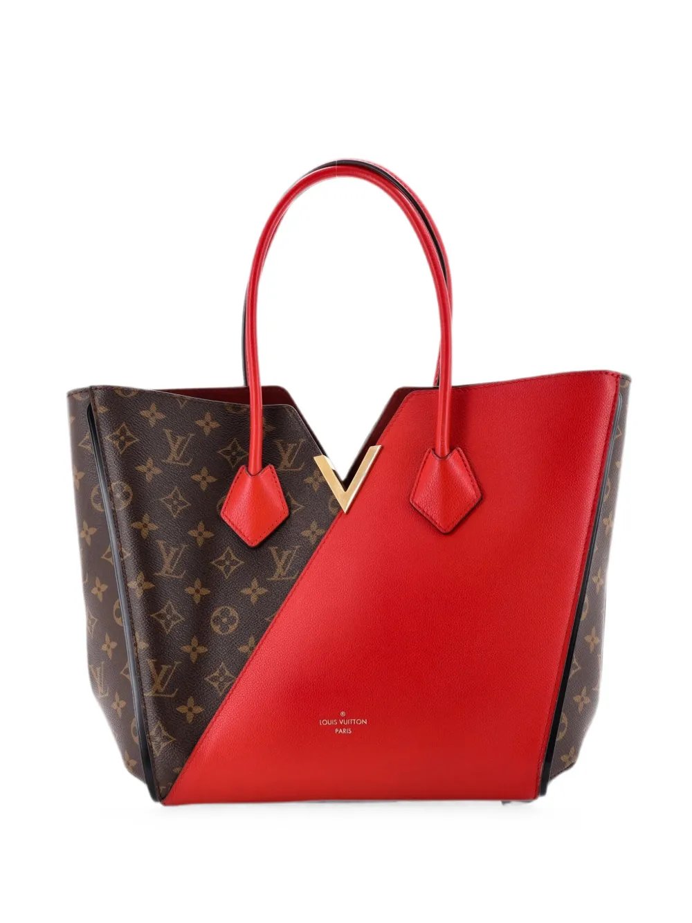 Kimono Handbag Monogram Canvas and Leather MM tote bag