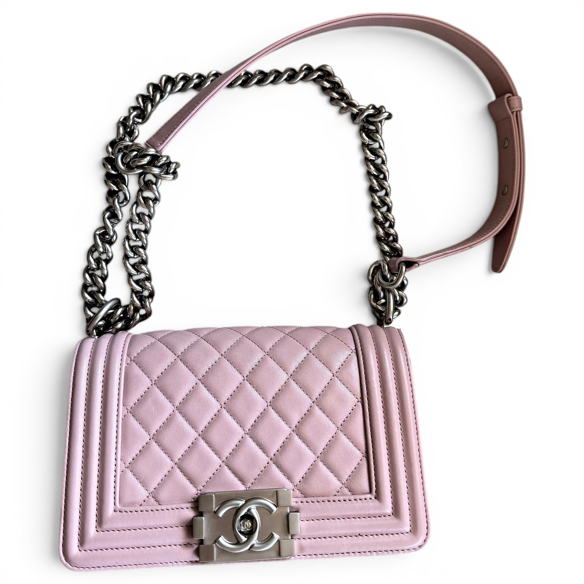 Boy leather handbag