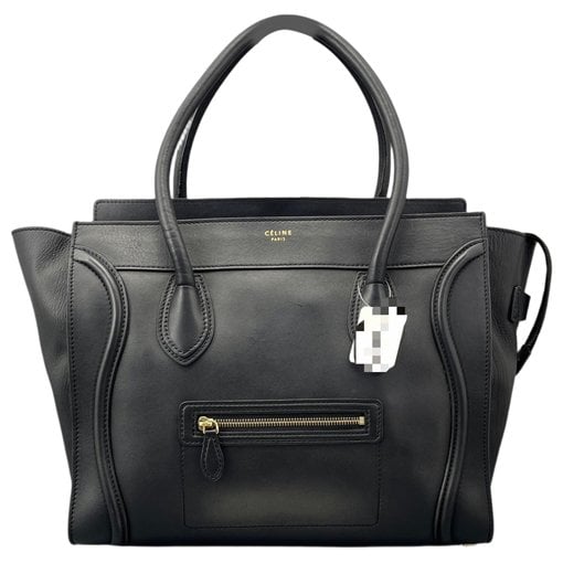 Big Bag leather handbag