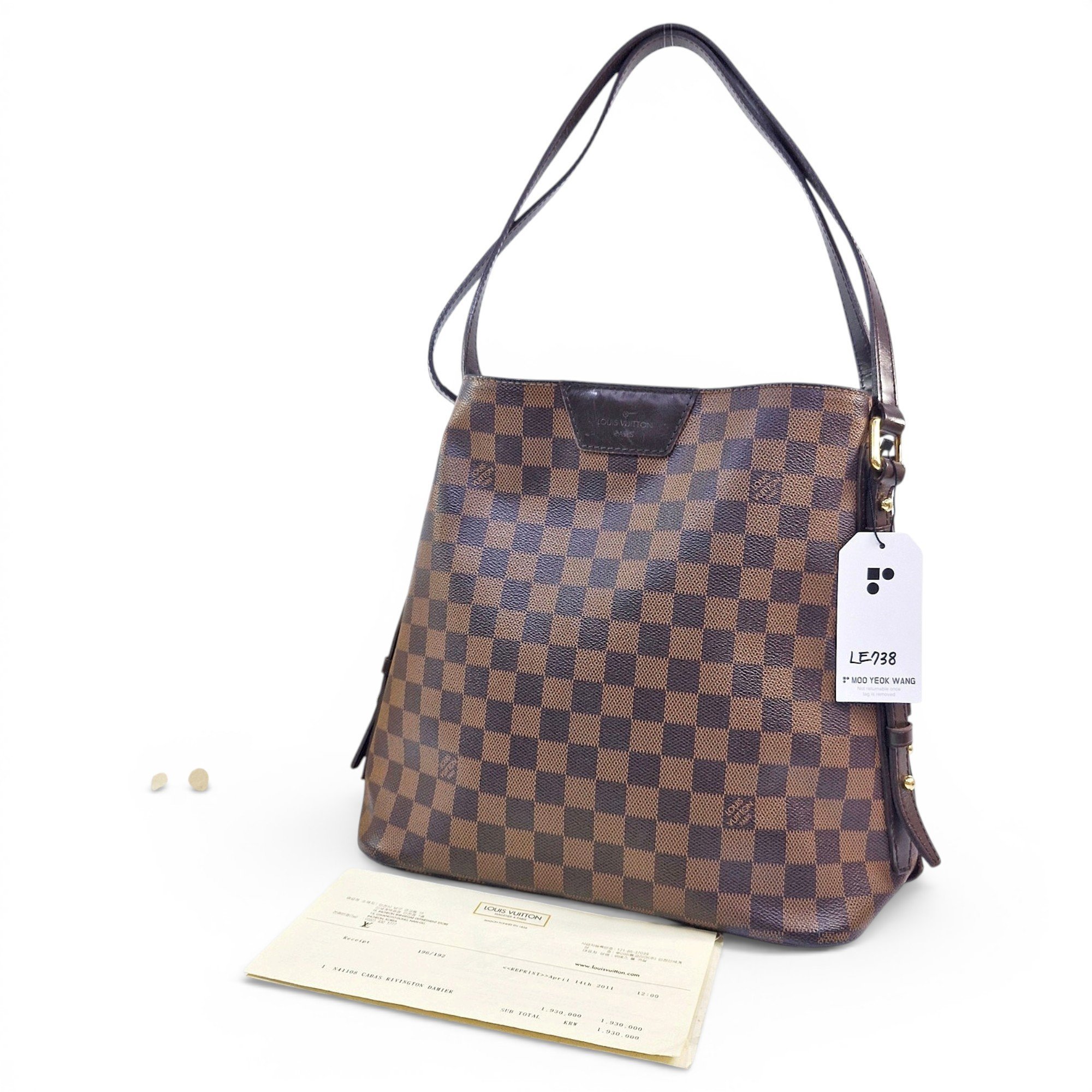Leather handbag
