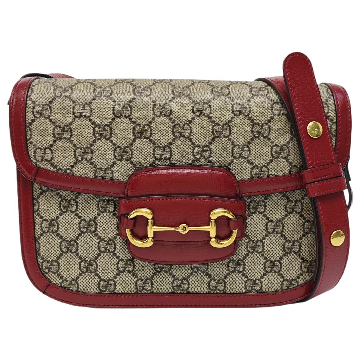Handle Horsebit 1955 leather crossbody bag