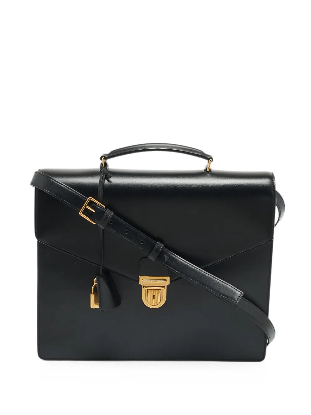 2019 small Cartable leather briefcase
