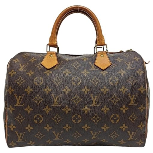 Nano Speedy / Mini HL leather handbag