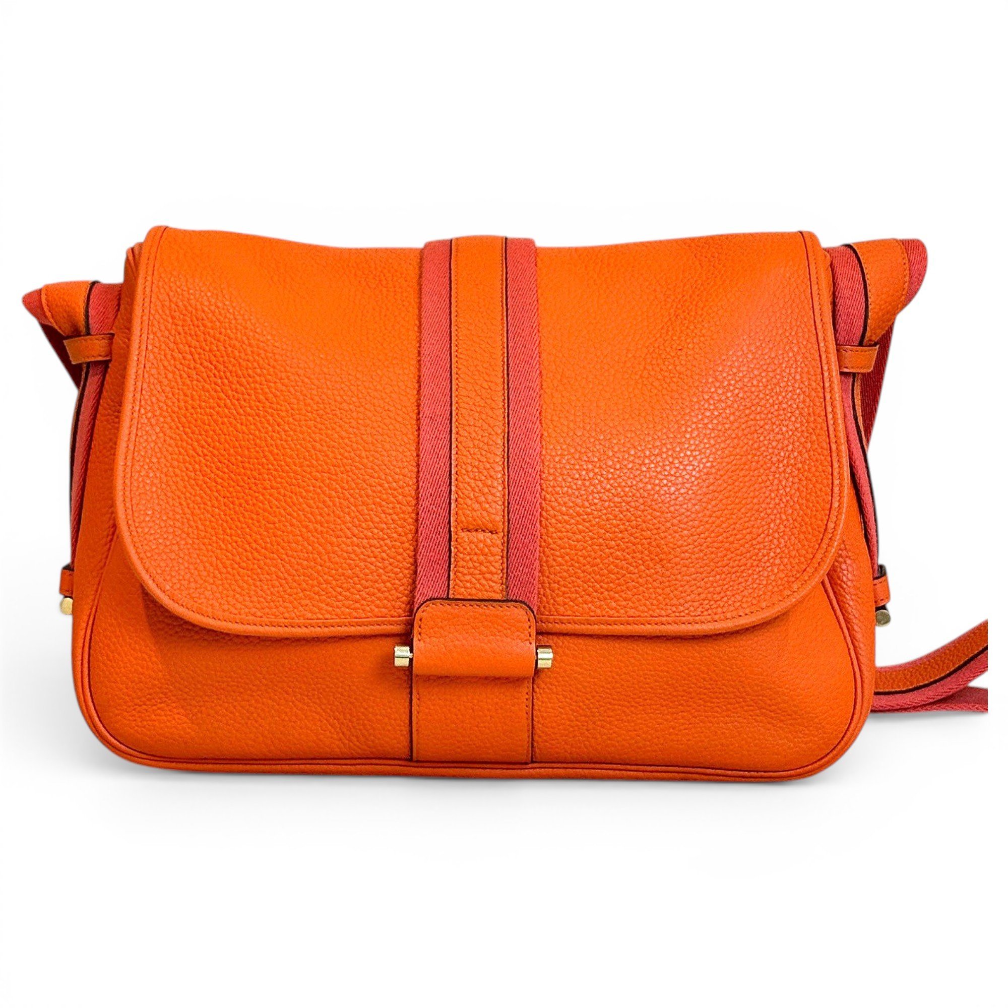 Bourlingue leather handbag