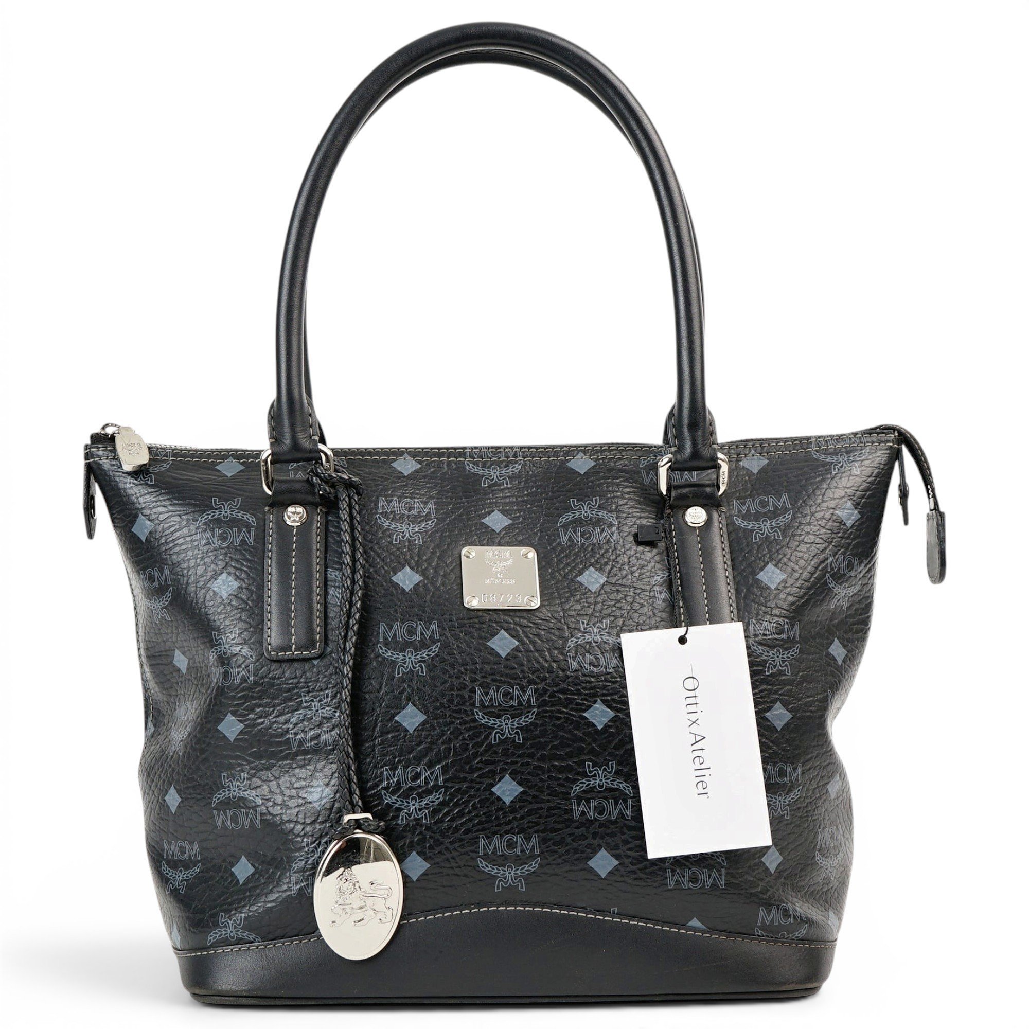 Leather tote
