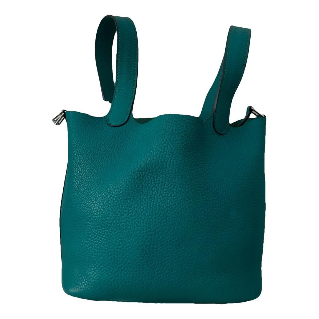 Picotin leather handbag
