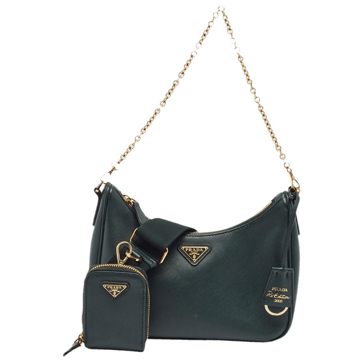 Re-Edition 2005 leather handbag