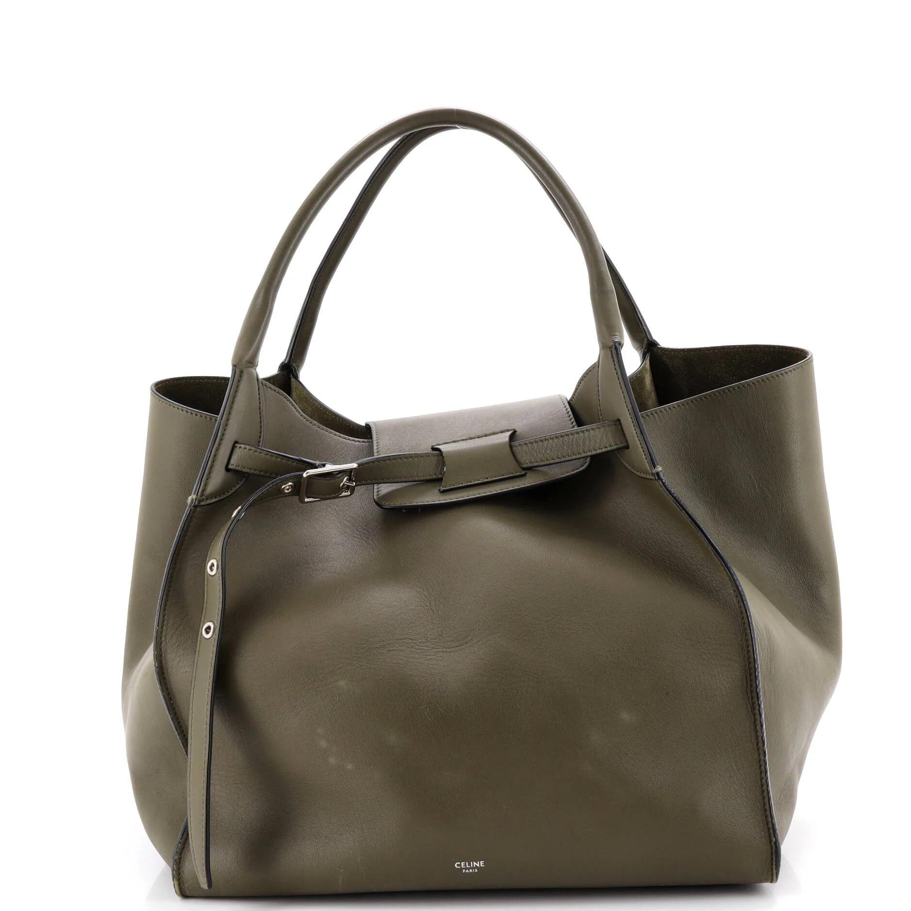Big Bag leather handbag