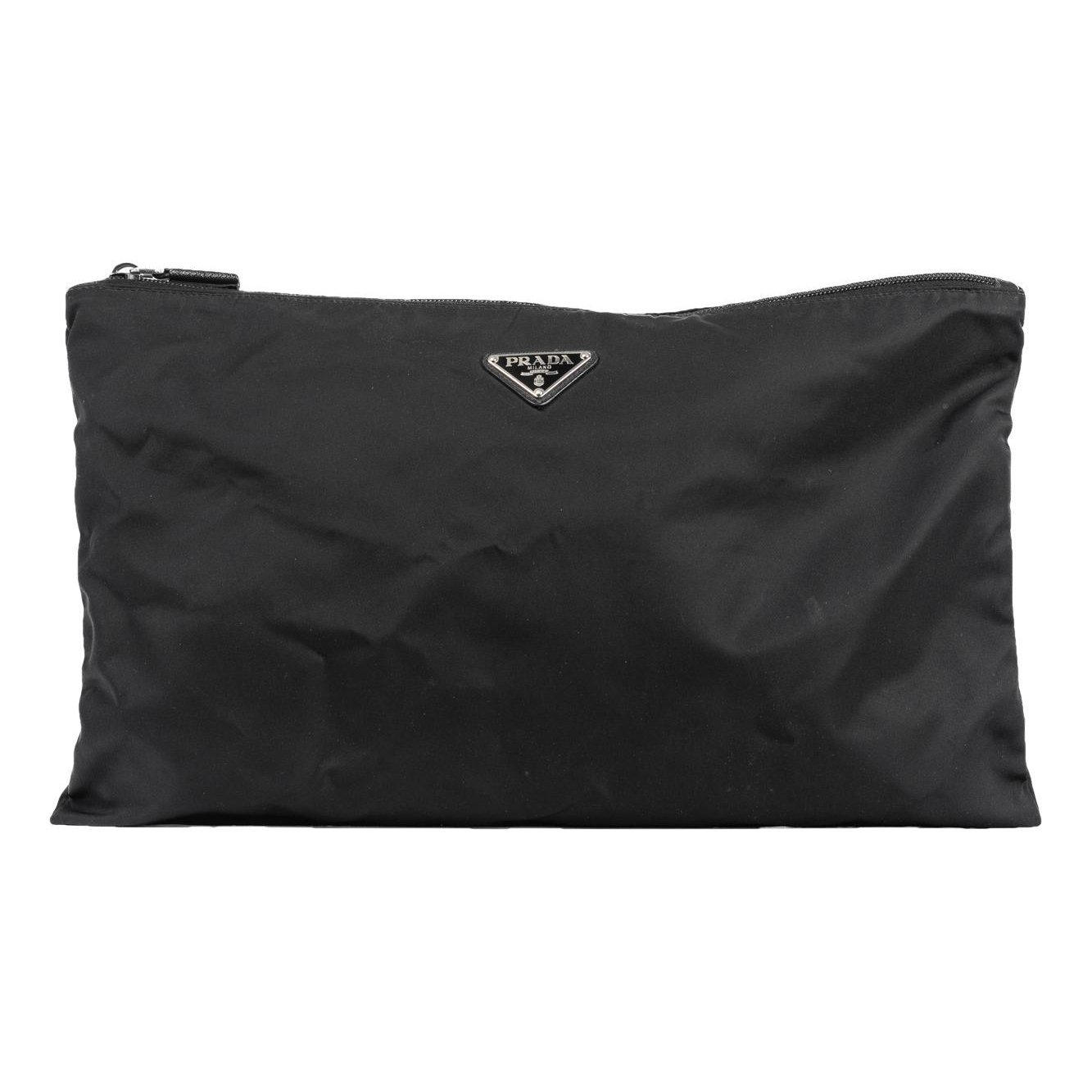 Prada Cloth clutch bag