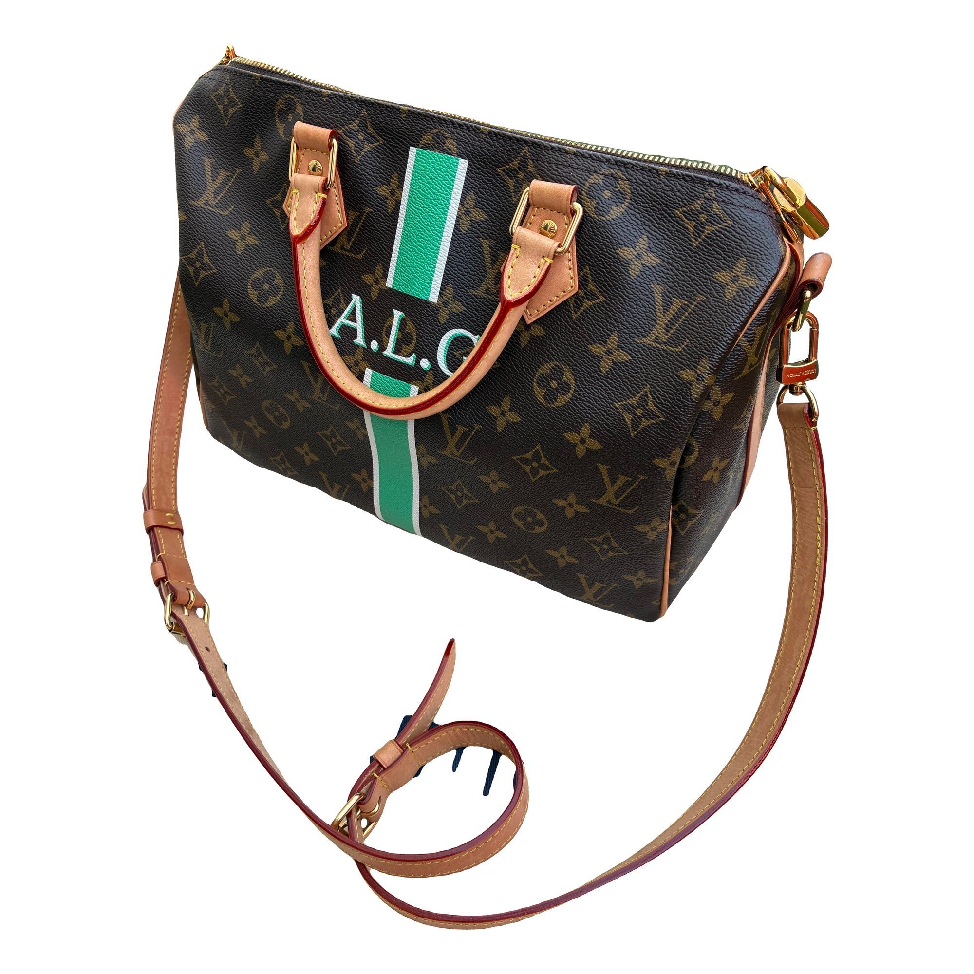 Louis Vuitton Speedy Bandoulière cloth handbag