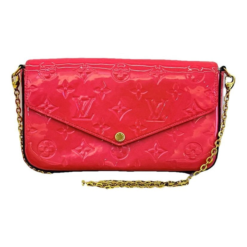 Félicie patent leather crossbody bag
